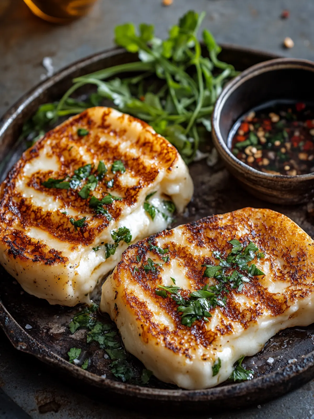 Grilled Cheese Halloumi