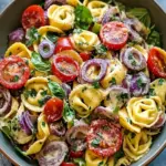 Deliciously Fresh Tortellini Pasta Salad for Summer Fun 3 Tortellini Pasta Salad