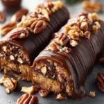 Decadent Caramel Pecan Logs: Your Festive Homemade Delight 6 Caramel Pecan Logs