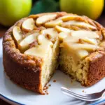 Irresistible Irish Apple Cake with Luxurious Custard Sauce 2 Irish Apple Cake
