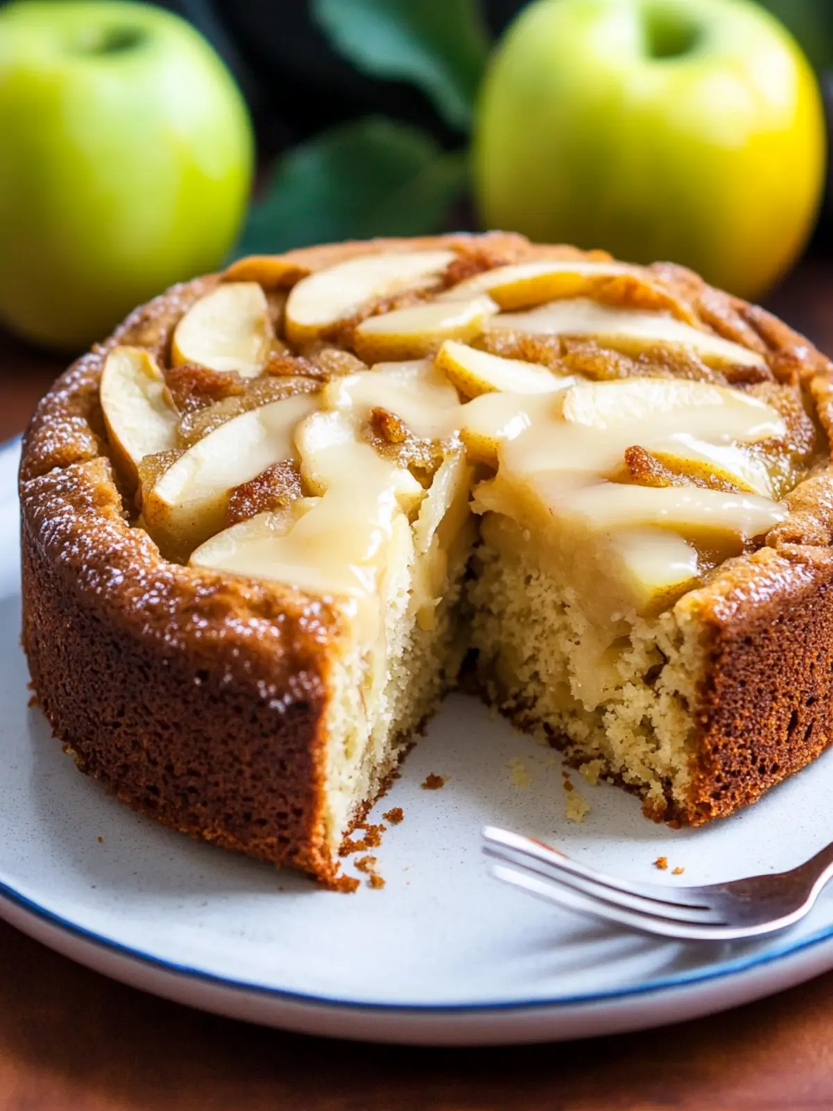 Irresistible Irish Apple Cake with Luxurious Custard Sauce 5 Irish Apple Cake