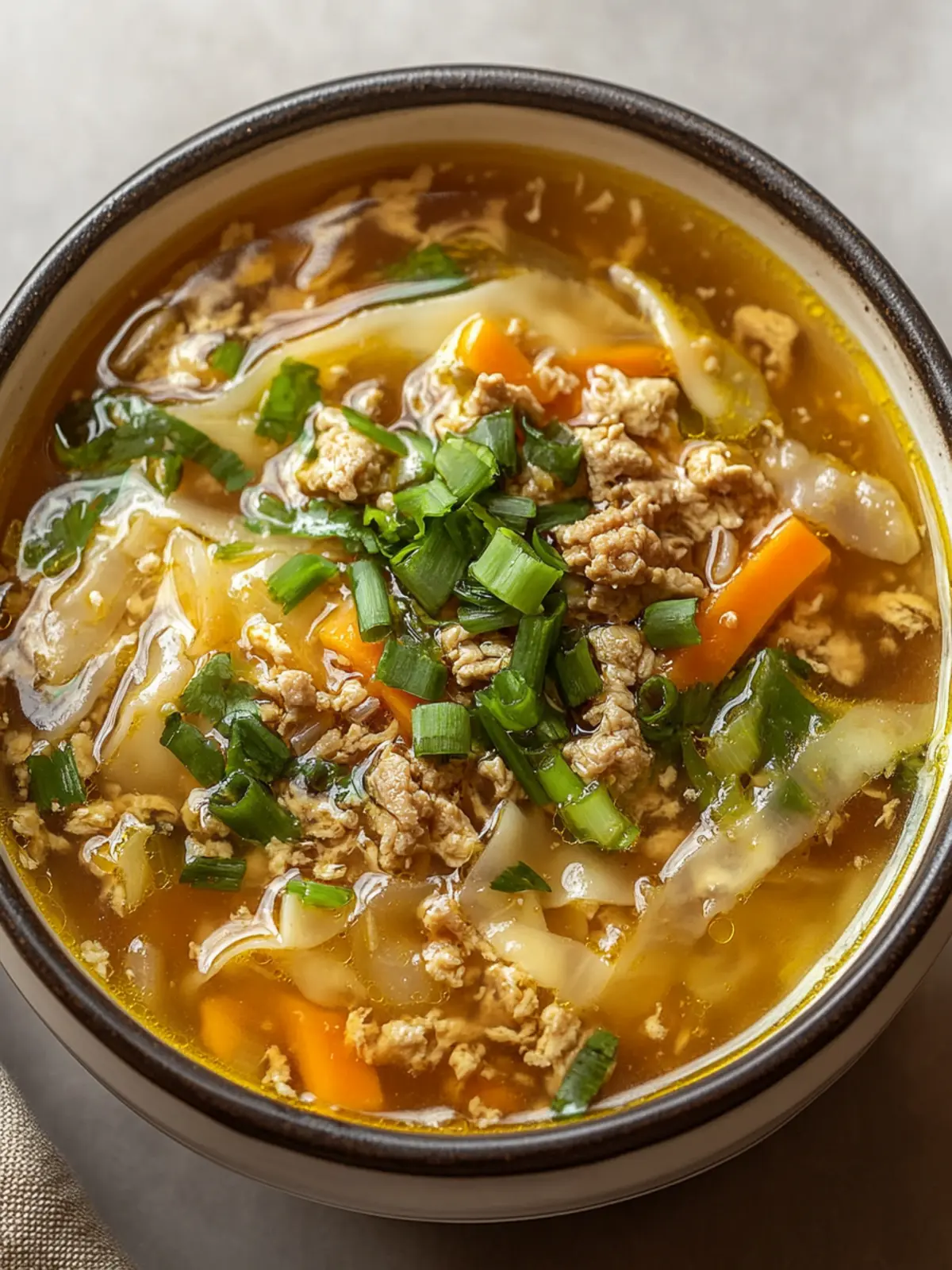 Delicious One-Pot Egg Roll Soup Recipe for Cozy Nights 5 One-Pot Egg Roll Soup Recipe