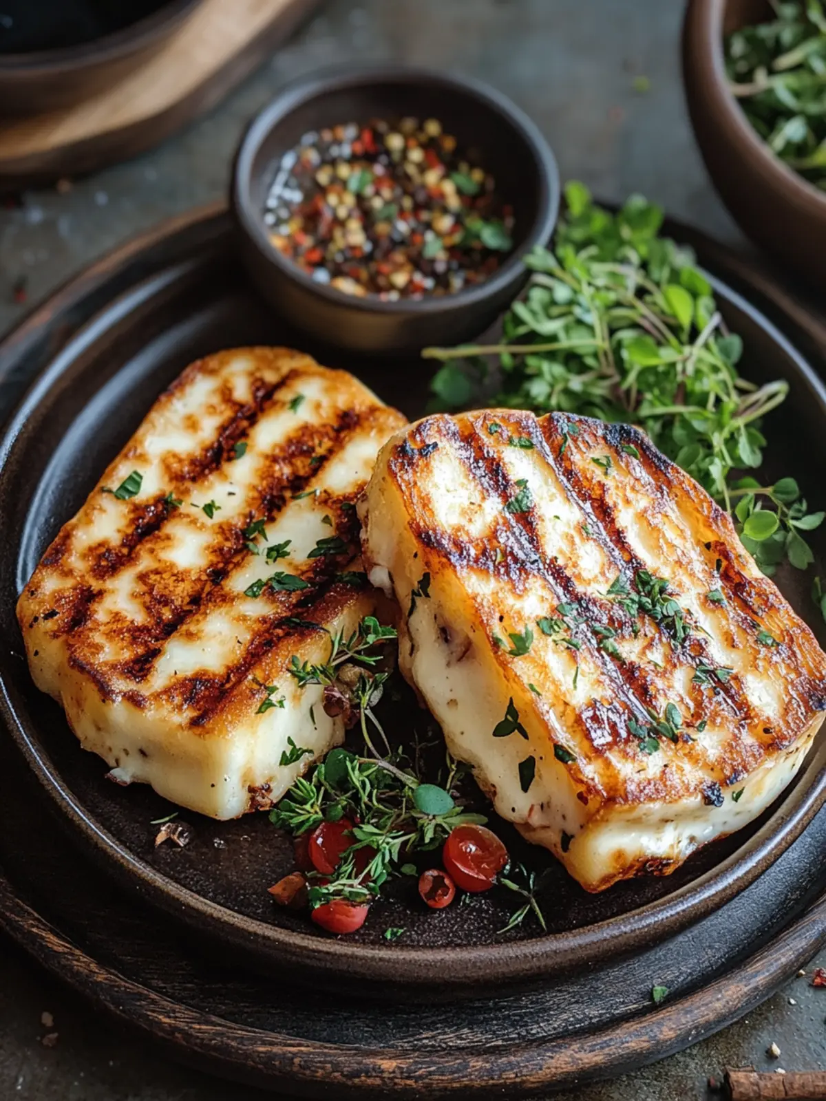 Grilled Cheese Halloumi