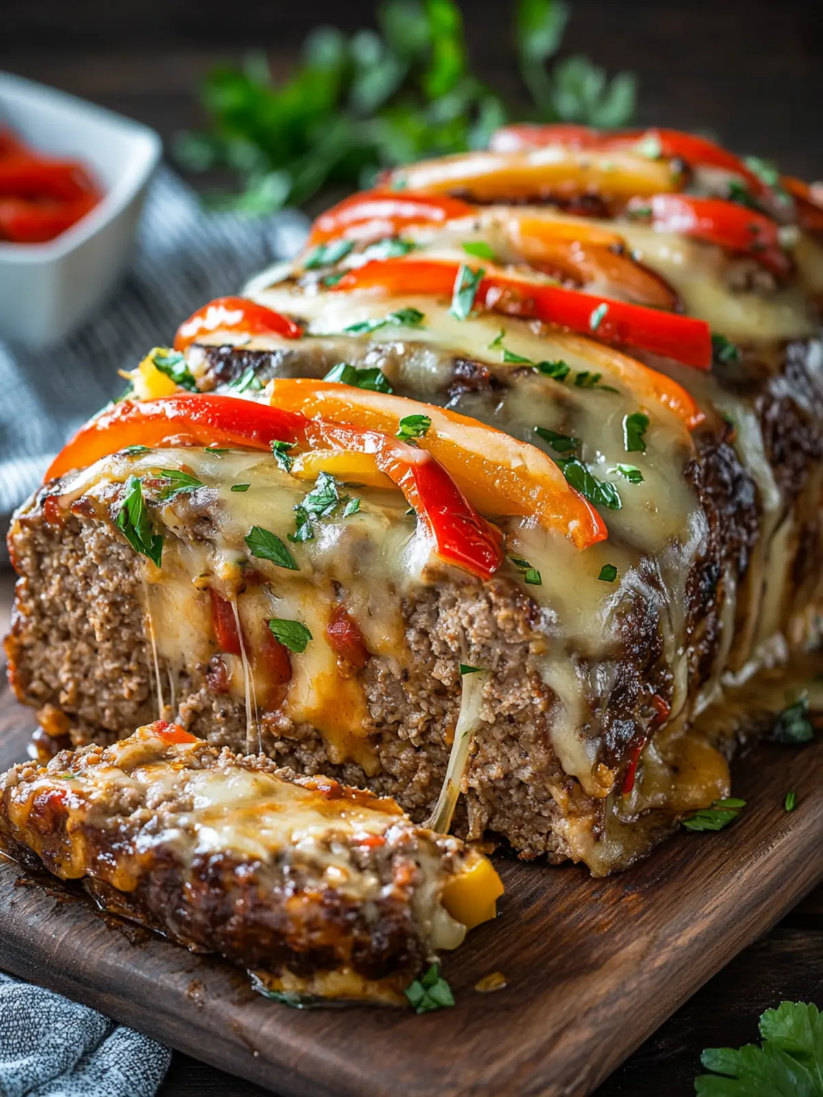 Philly Cheesesteak Meatloaf That Will Wow Your Family 2 Philly Cheesesteak Meatloaf