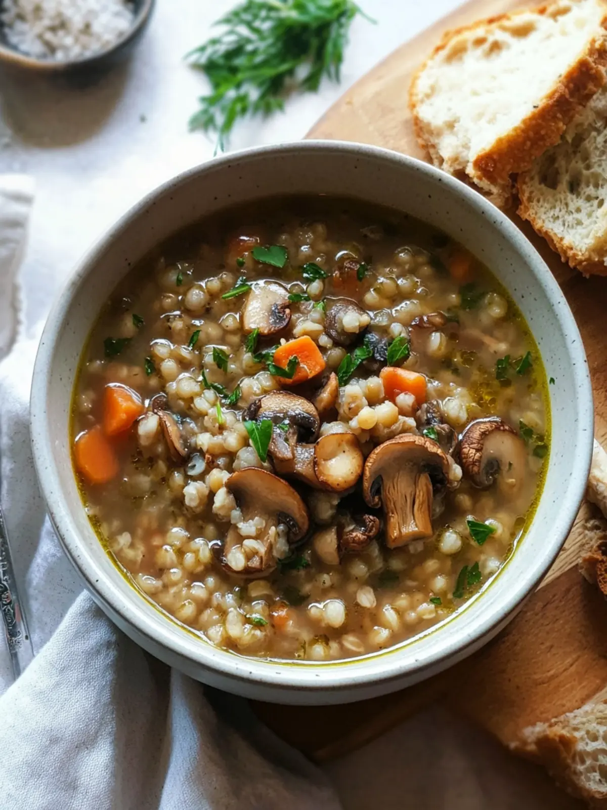 Mushroom Barley Soup: Your Ultimate Comfort Food Revamp 3 Mushroom Barley Soup