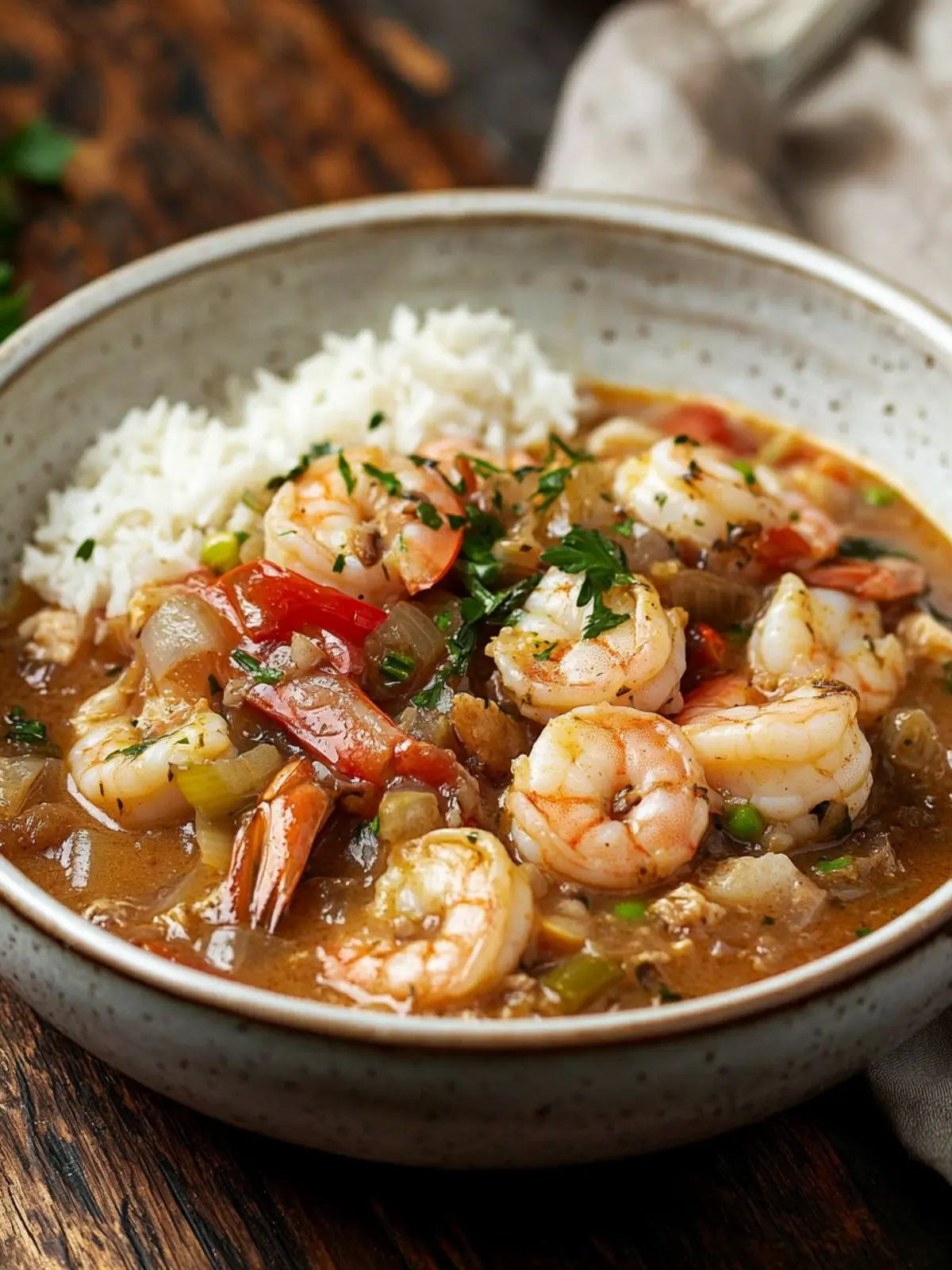 Savory Shrimp and Crab Étouffée for a Cozy Dinner Night 2 Shrimp and Crab Étouffée