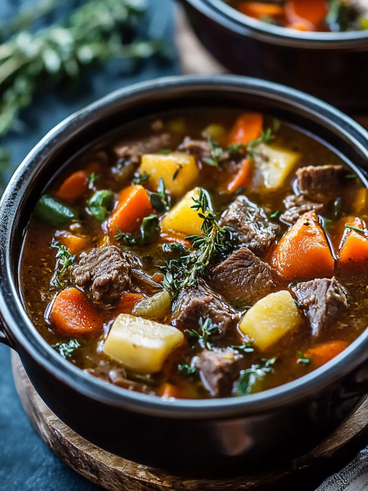Warm Up with Hearty Braised Vegetable Beef Soup Tonight 3 Braised Vegetable Beef Soup