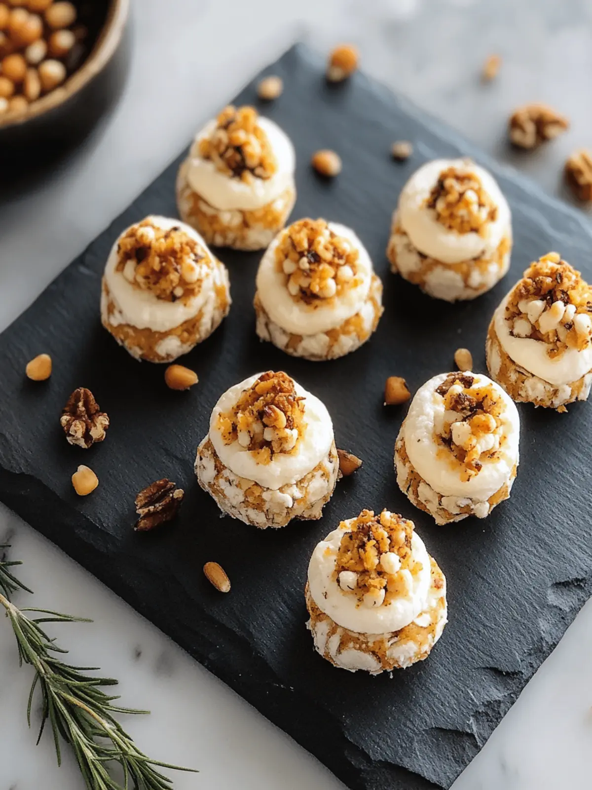 Savory Pumpkin Goat Cheese Bites for Cozy Fall Gatherings 4 Pumpkin Goat Cheese Bites