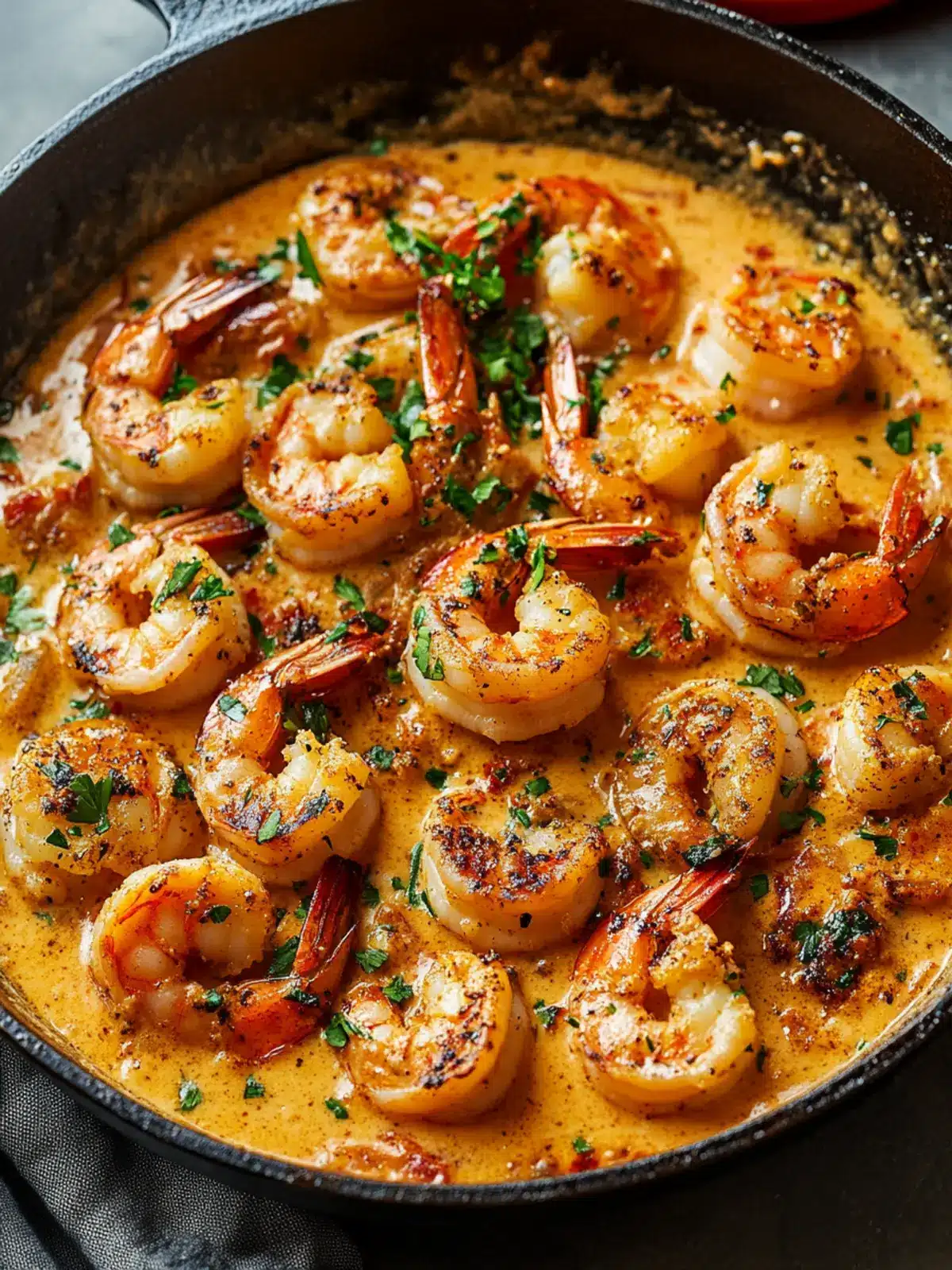 Creamy Garlic-Paprika Shrimp Skillet for a Cozy Dinner Night 4 Creamy Garlic-Paprika Shrimp Skillet