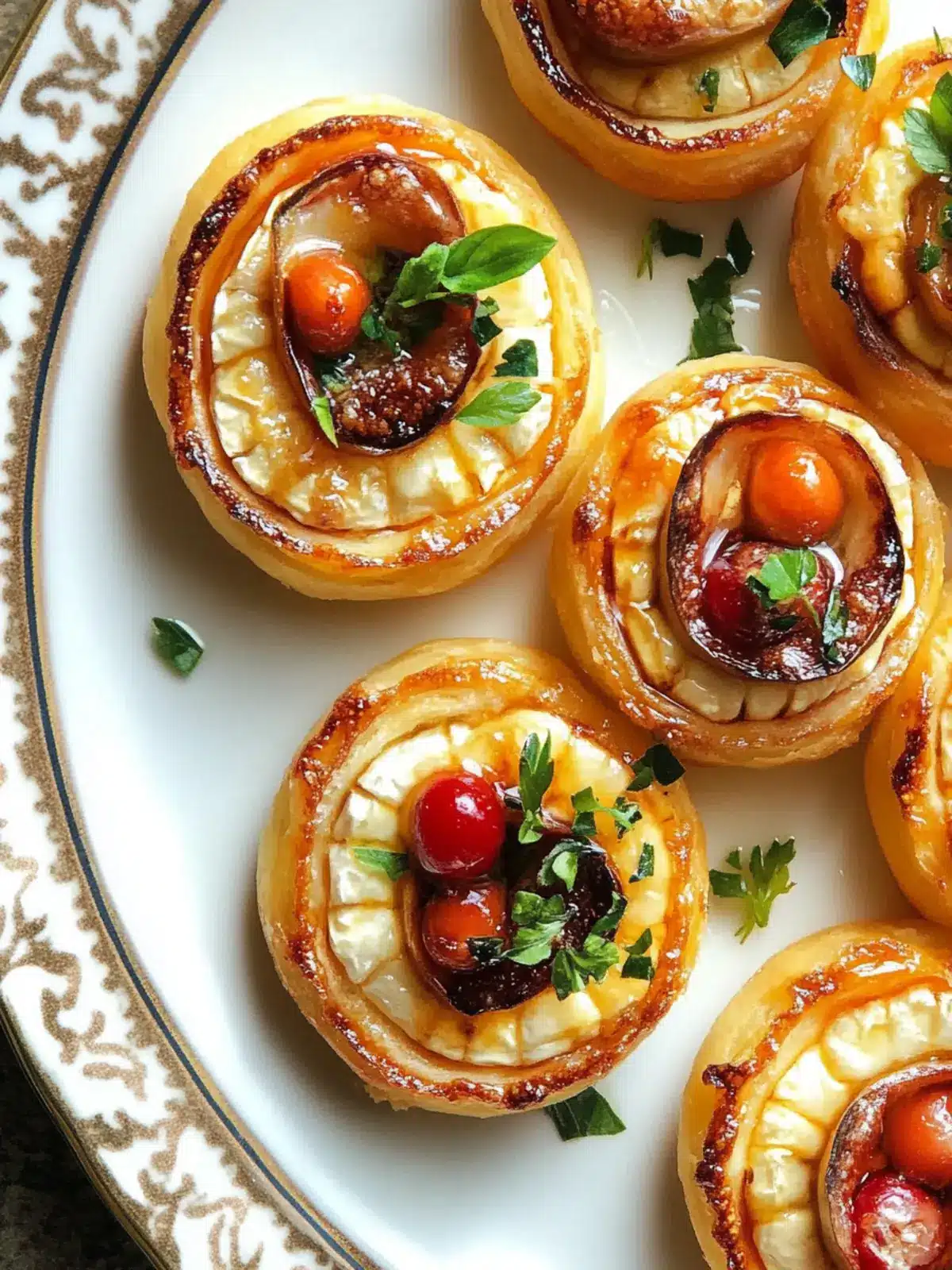 Upside-Down Brie Bites