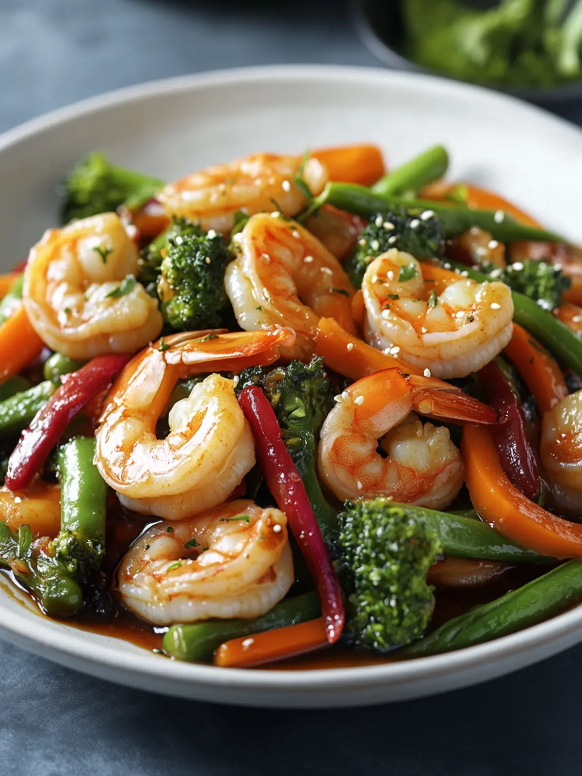 Wholesome Shrimp and Veg Stir-Fry Ready in 20 Minutes! 4 Shrimp and Veg Stir-Fry