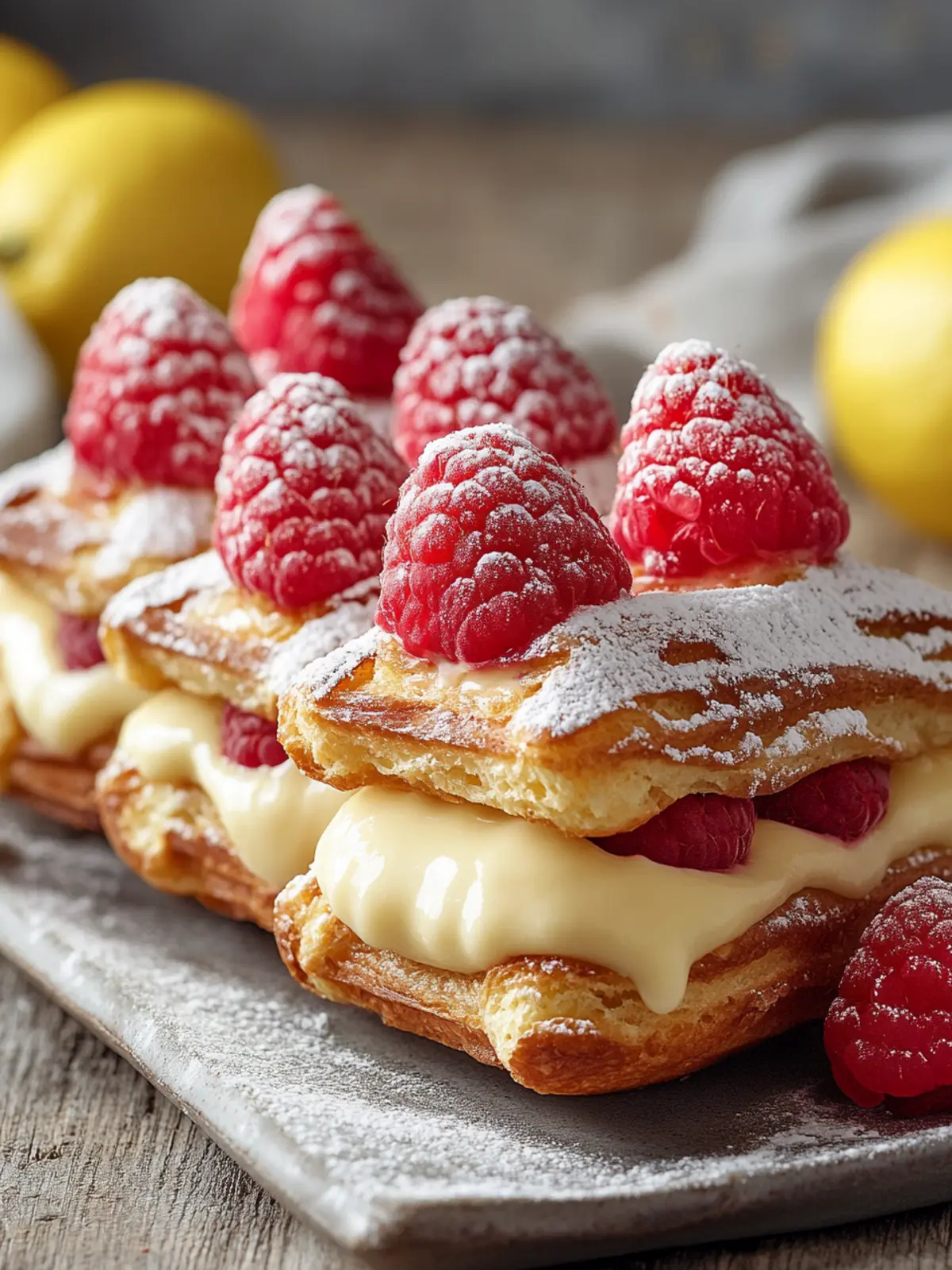 Zesty Lemon Raspberry Eclairs That Will Brighten Your Day 2 Lemon Raspberry Eclairs