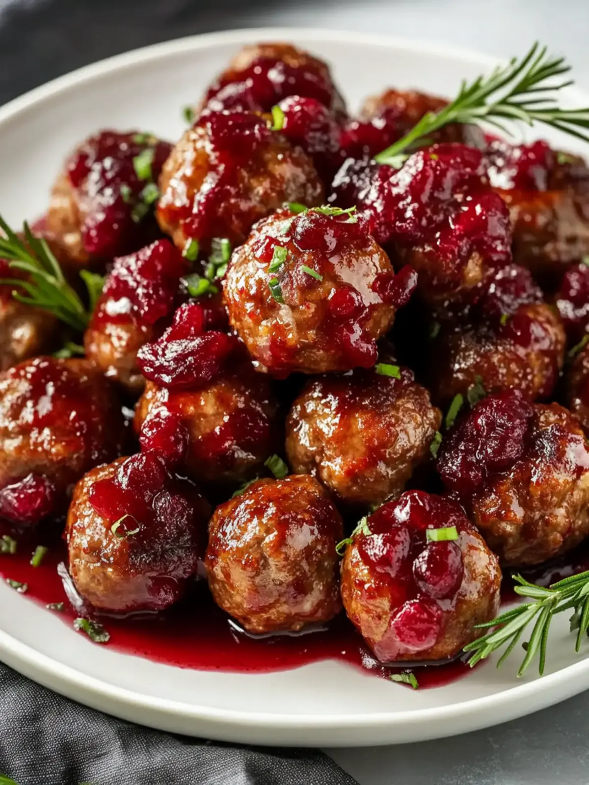 Cranberry Meatballs: A Flavorful Holiday Hit in 35 Minutes 4 Cranberry Meatballs