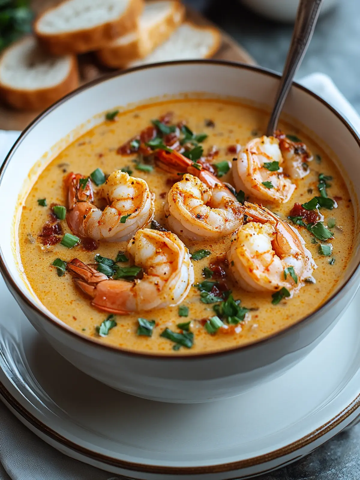 Creamy Cajun Shrimp Soup That Will Ignite Your Taste Buds 2 Creamy Cajun Shrimp Soup