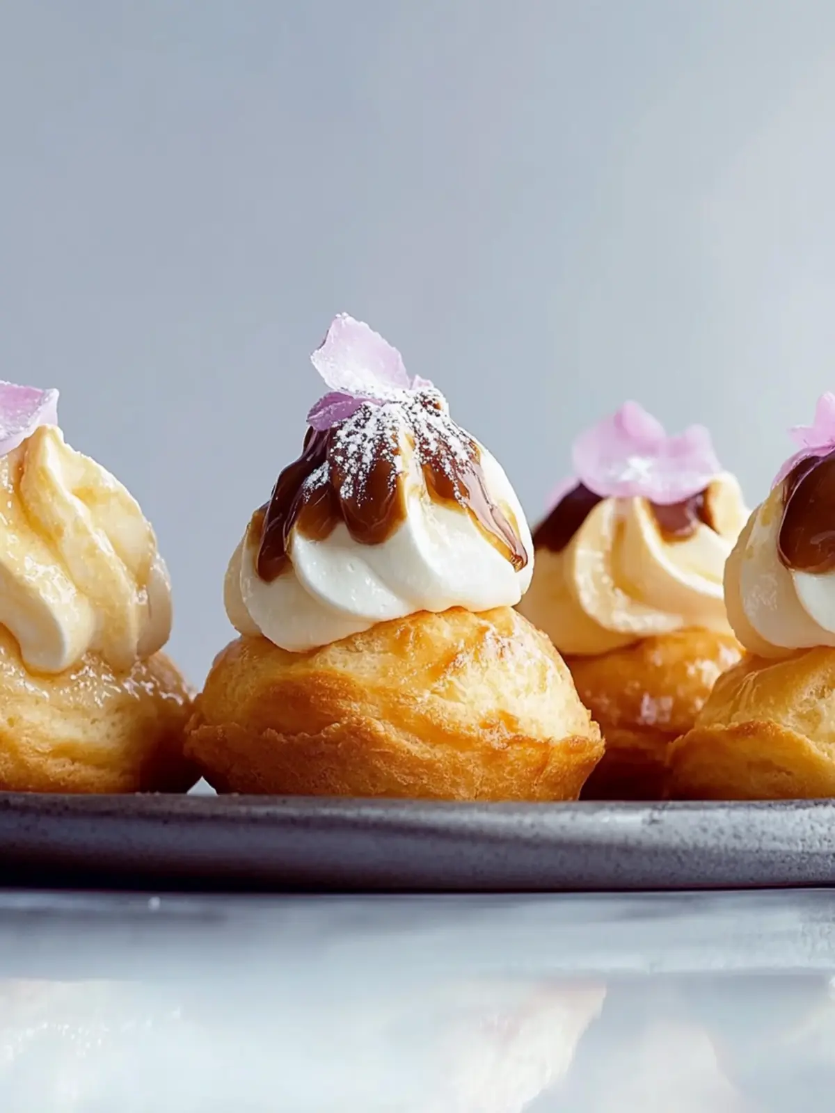 Easy Profiteroles: Indulgent Treats with Ice Cream Filling 5 Easy Profiteroles