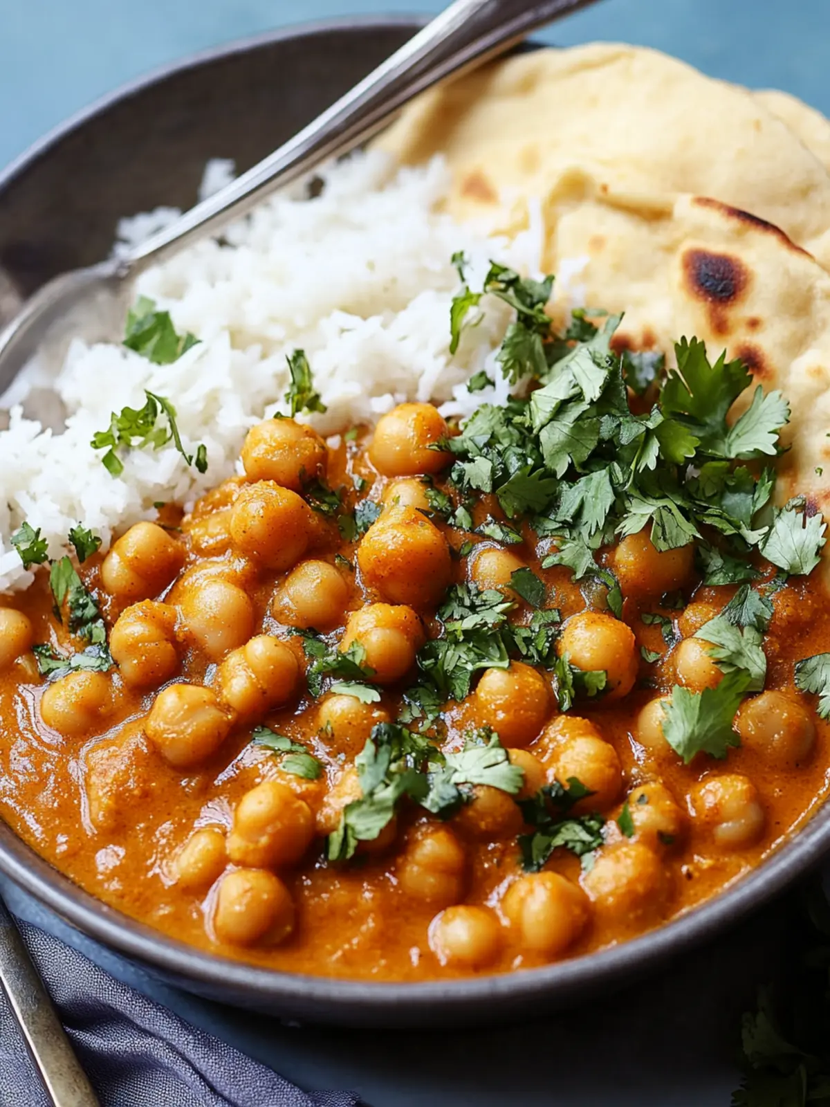 Irresistibly Creamy Indian Butter Chickpeas in a Flash 2 Indian Butter Chickpeas