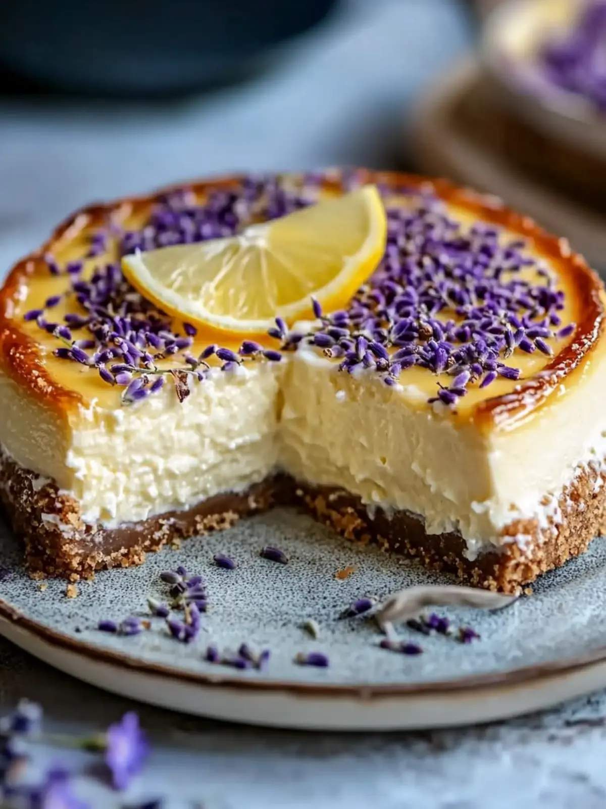 Ultimate Lemon Lavender Cheesecake for a Stunning Sweet Treat 4 Ultimate Lemon Lavender Cheesecake