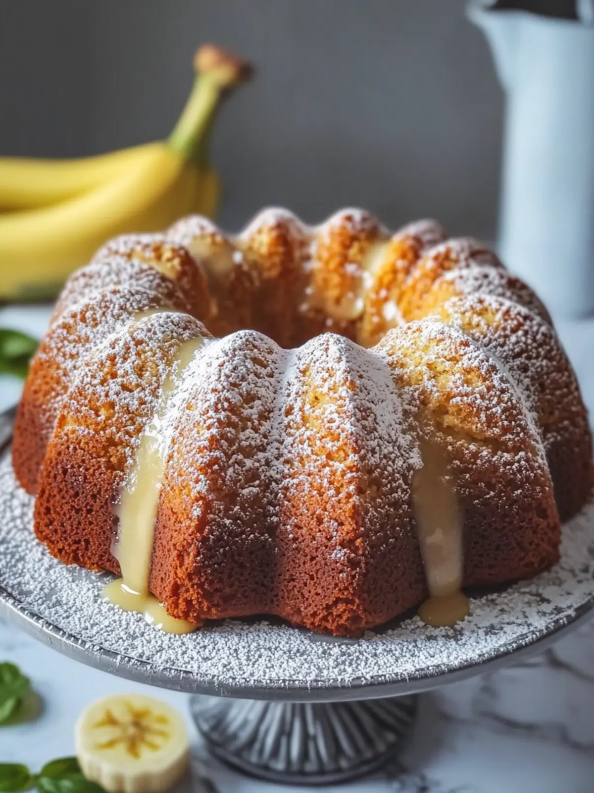 Bake Irresistible Banana Bread Bundt Cake with Brown Butter Bliss 3 Banana Bread Bundt Cake