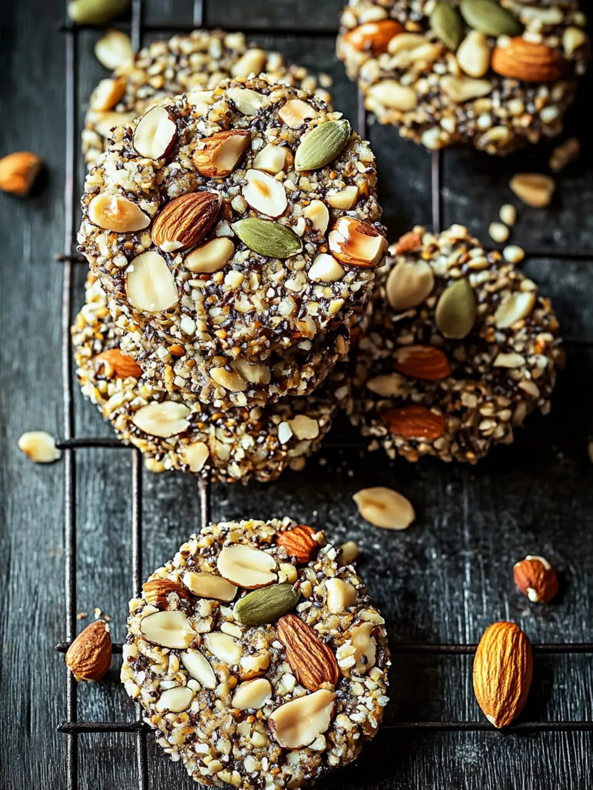 Deliciously Crunchy Nut & Seed Rounds for Guilt-Free Snacking 3 Crunchy Nut & Seed Rounds