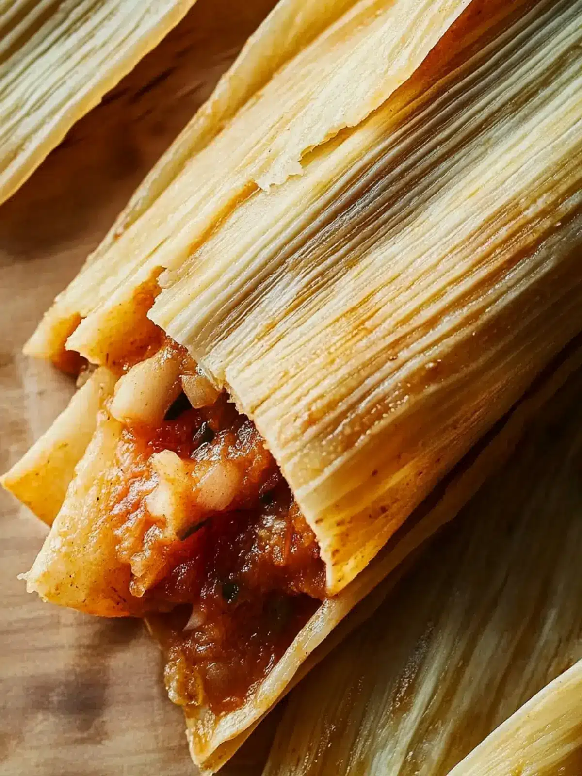 Delicious Homemade Tamales: Easy Masa Dough Recipe Included 3 Tamales