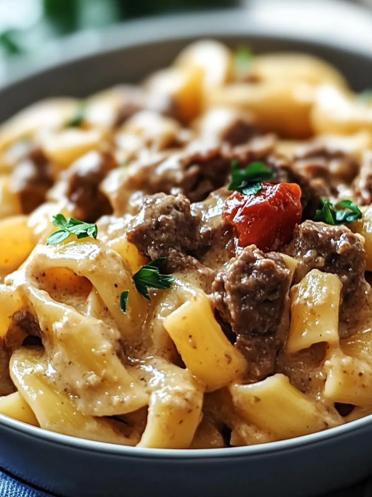Amazing Creamy Garlic Beef Pasta for Your Best Weeknight Dinner 4 Amazing Creamy Garlic Beef Pasta