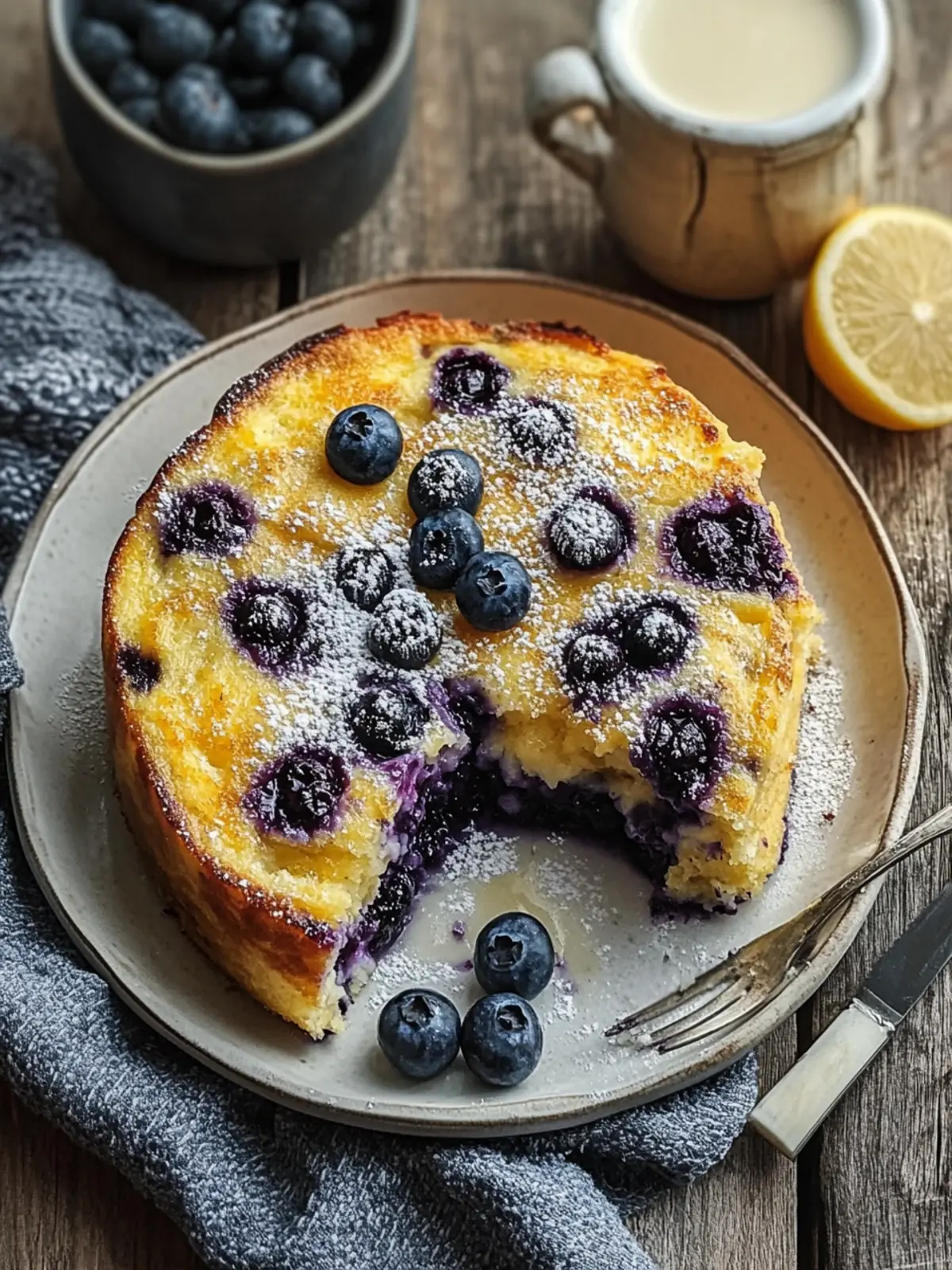Blueberry Buttermilk Pancake Casserole for Cozy Mornings 3 Blueberry Buttermilk Pancake Casserole
