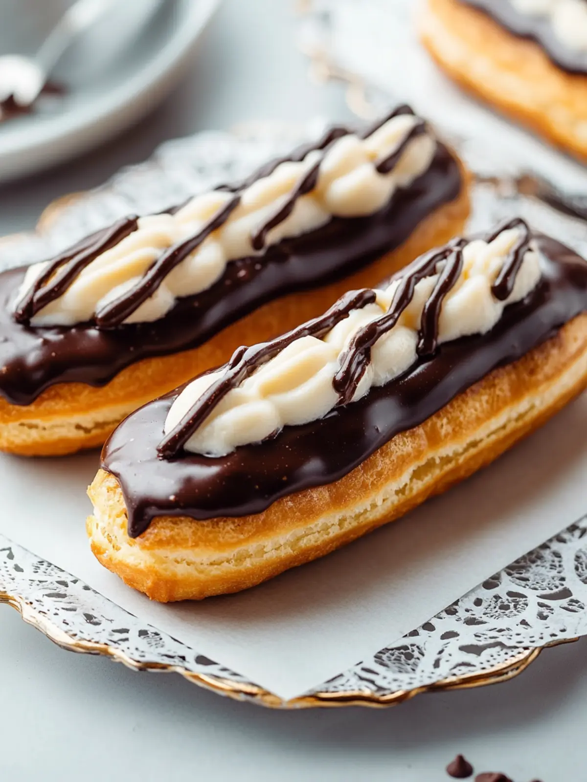 Decadent Chocolate Éclairs You Can Create at Home Today 2 Chocolate Éclairs
