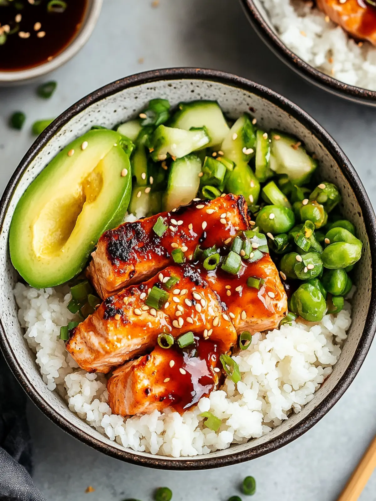 Honey Sriracha Salmon Bowls for a Quick Flavor Explosion 5 Honey Sriracha Salmon Bowls