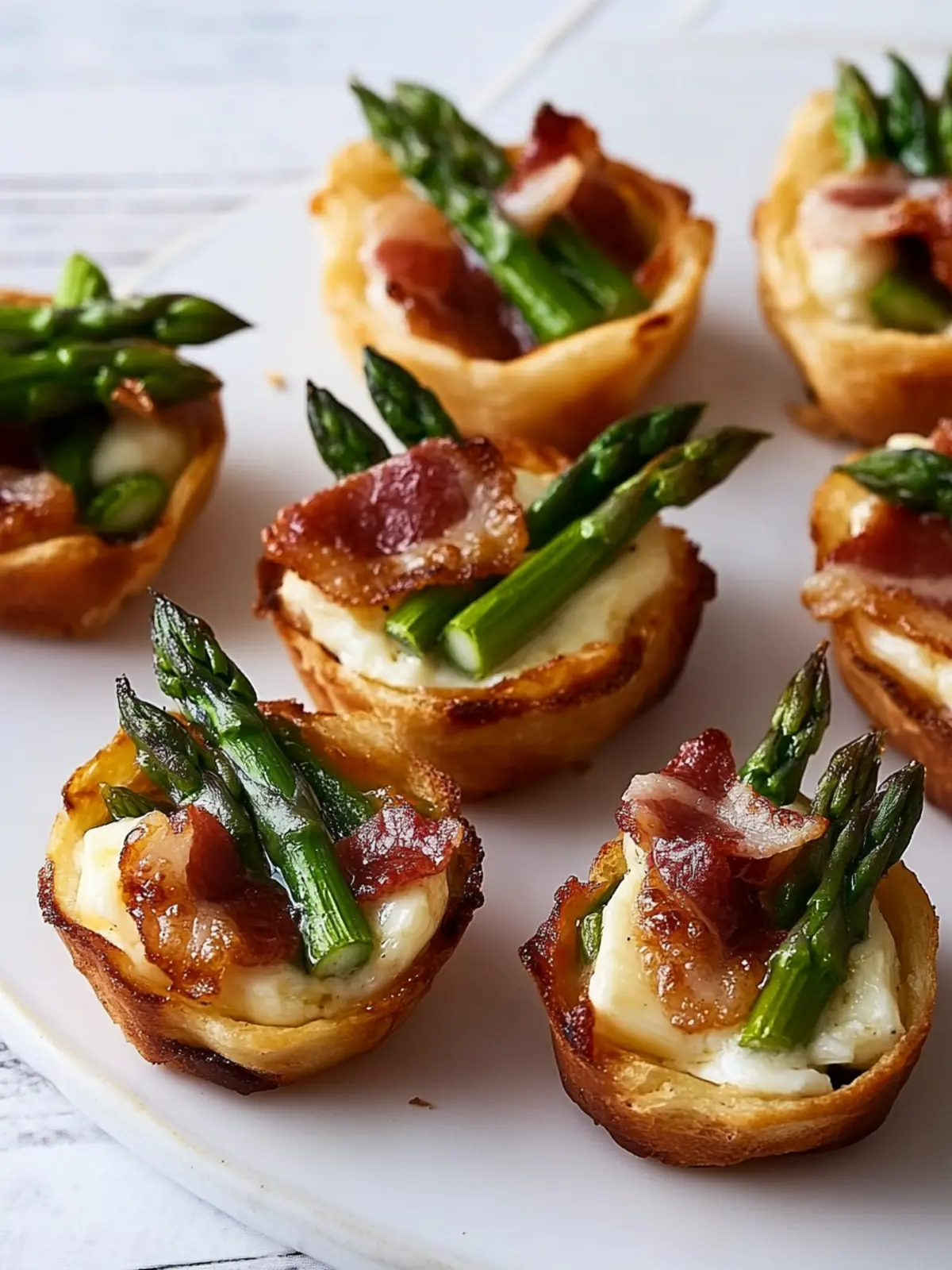 Bacon Asparagus Brie Bites Perfect for Effortless Entertaining 5 Bacon Asparagus Brie Bites