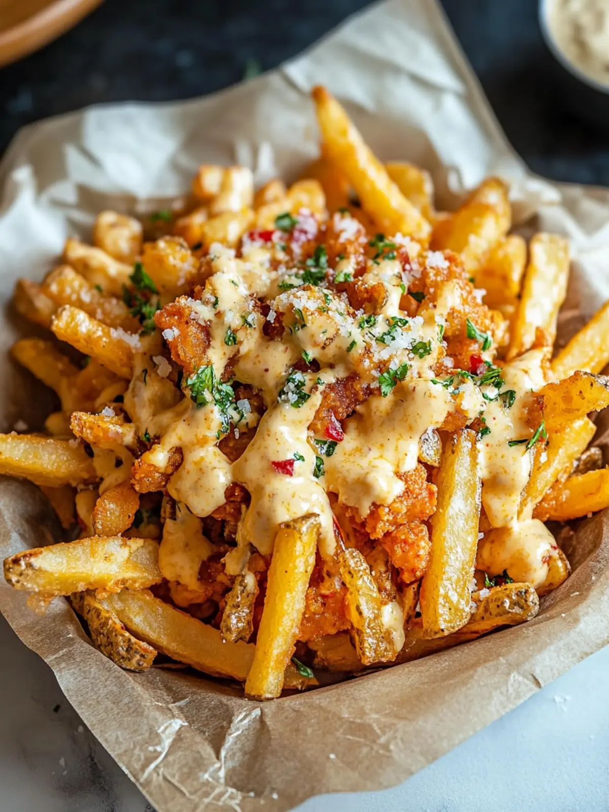 Louisiana Voodoo Fries: Wingstop Copycat You'll Crave! 2 Louisiana Voodoo Fries (Wingstop Copycat)