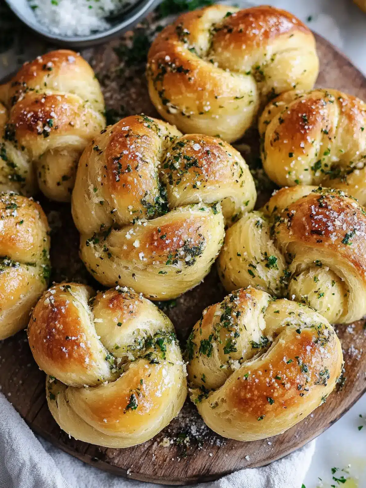 Garlic Knots: Quick and Irresistible Appetizer Bliss 5 Garlic Knots