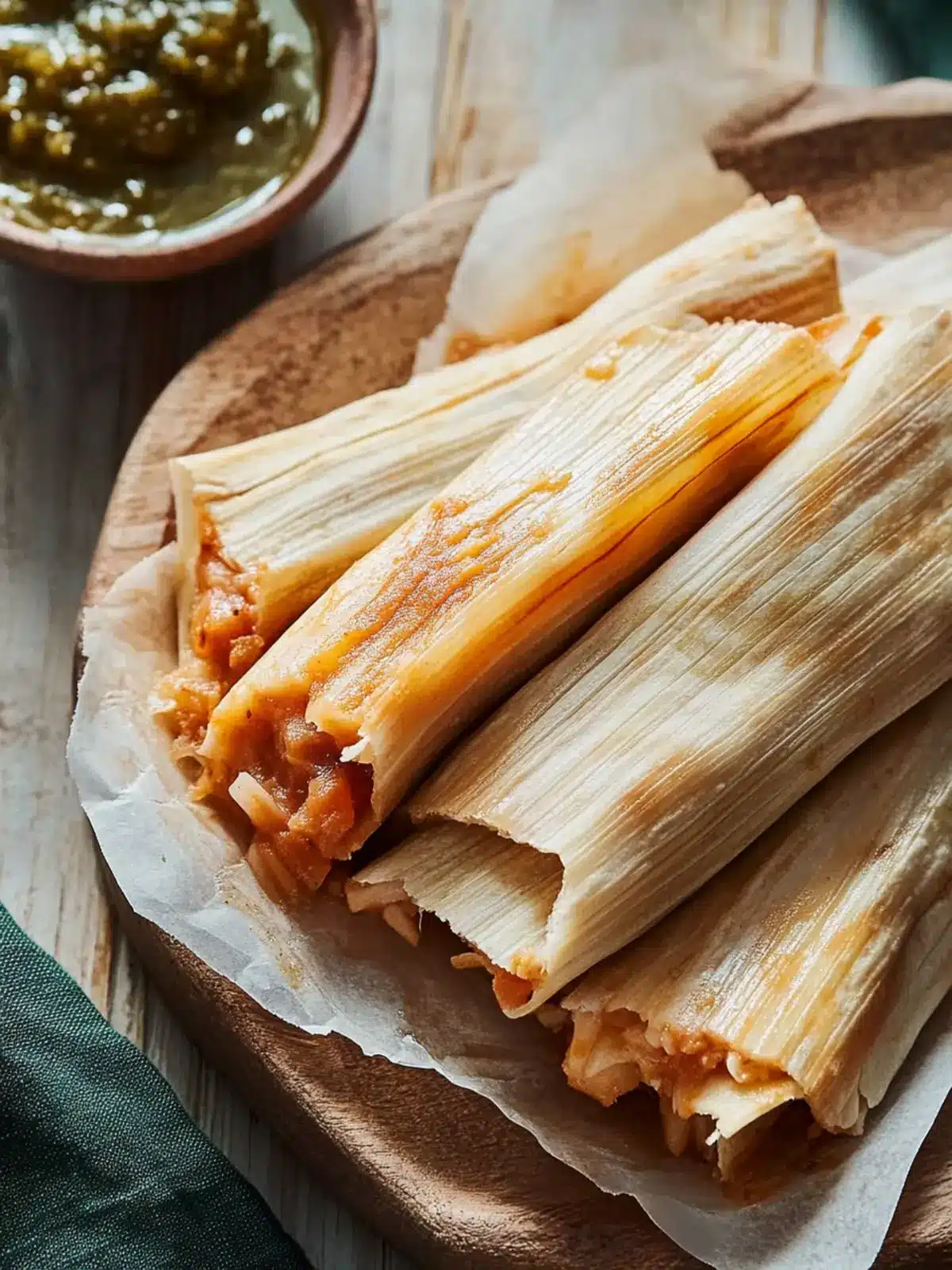 Delicious Homemade Tamales: Easy Masa Dough Recipe Included 5 Tamales