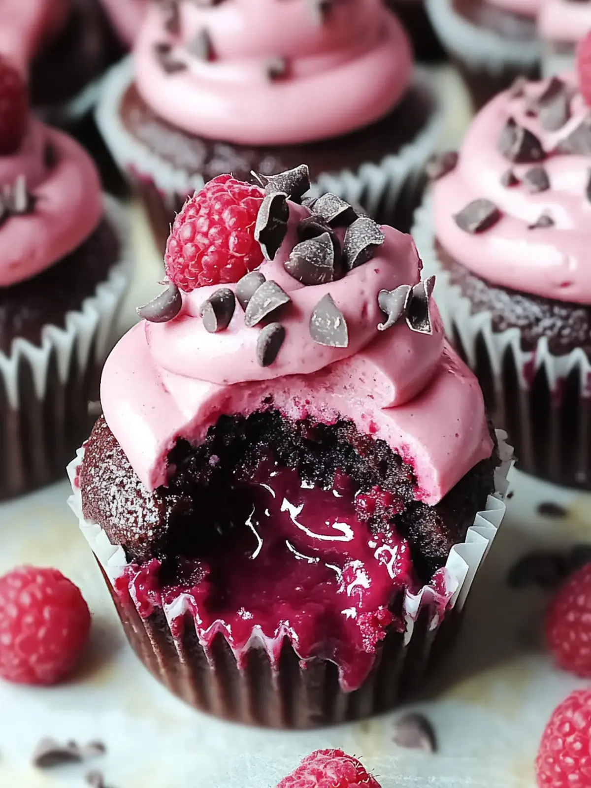 Decadent Raspberry Chocolate Lava Cupcakes You’ll Adore Tonight 3 Decadent Raspberry Chocolate Lava Cupcakes You’ll Adore