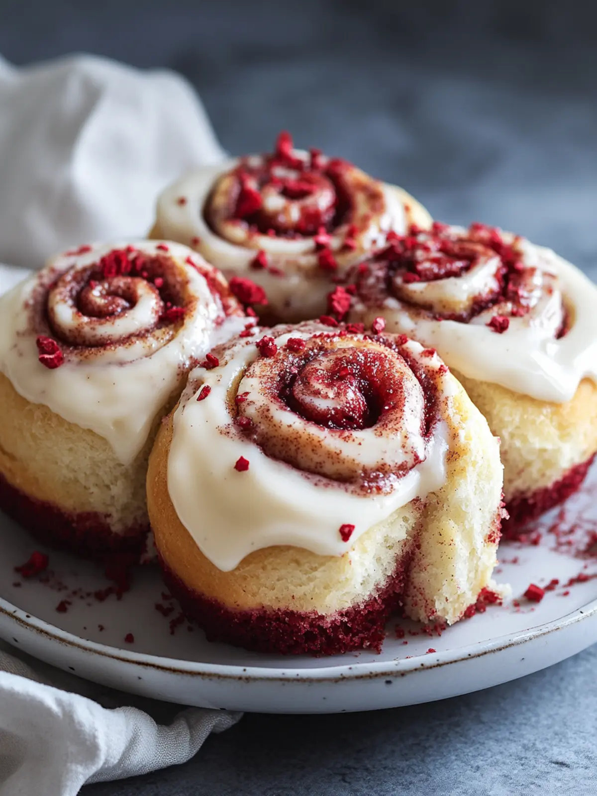 Delicious Red Velvet Cinnamon Rolls for a Cozy Brunch Treat 4 Red Velvet Cinnamon Rolls