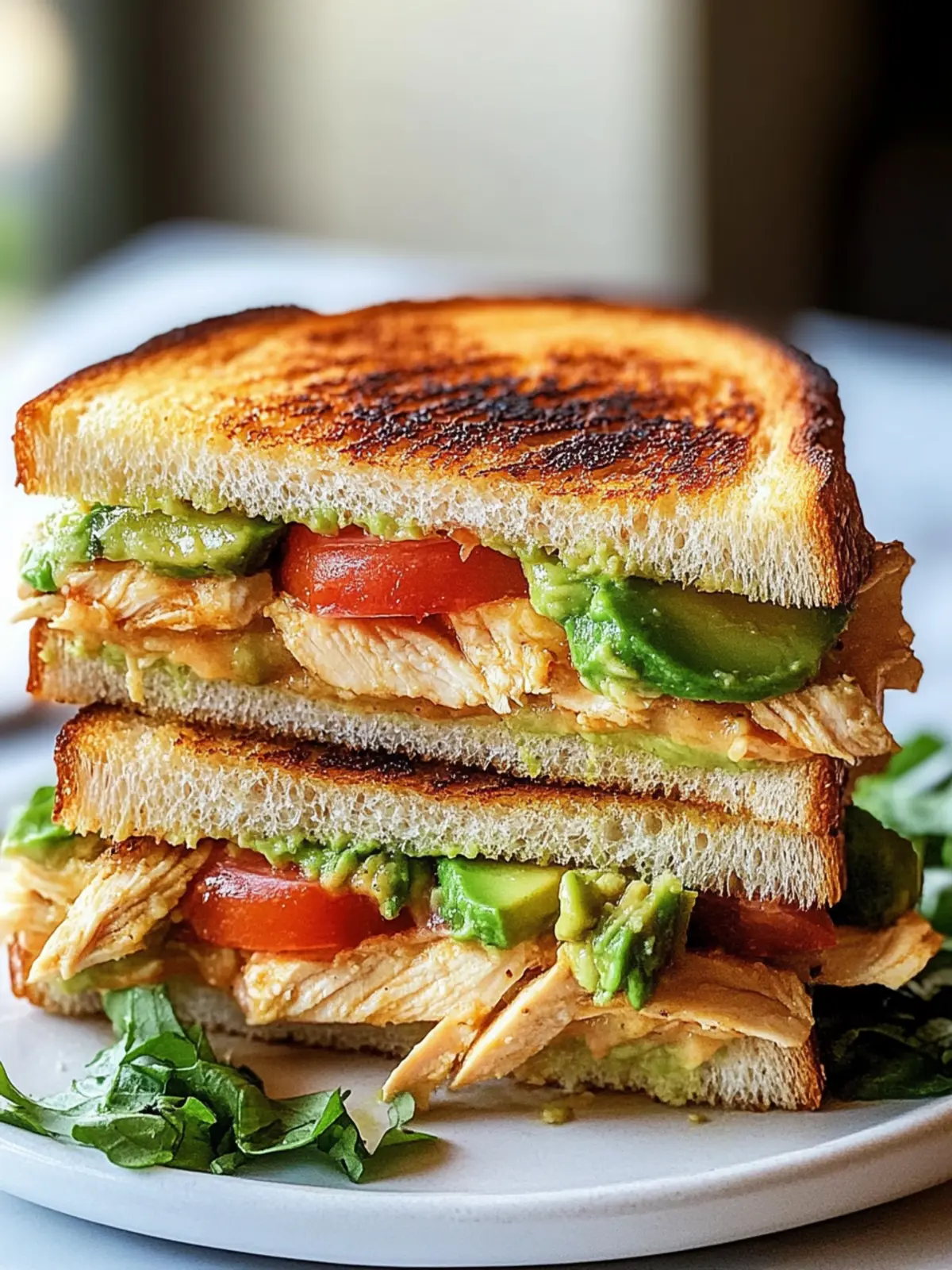 Chicken Avocado Melt Sandwich for Cheesy Comfort Bliss 2 Chicken Avocado Melt Sandwich