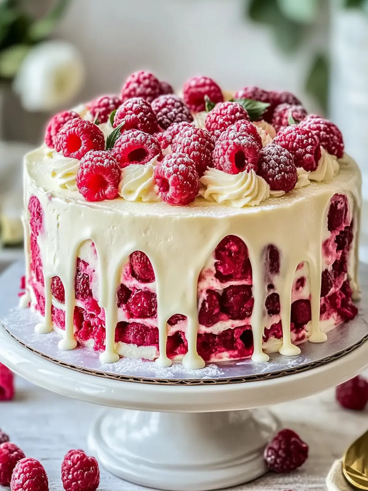 White Chocolate Raspberry Dream Cake: Elevate Your Celebrations 5 White Chocolate Raspberry Dream Cake