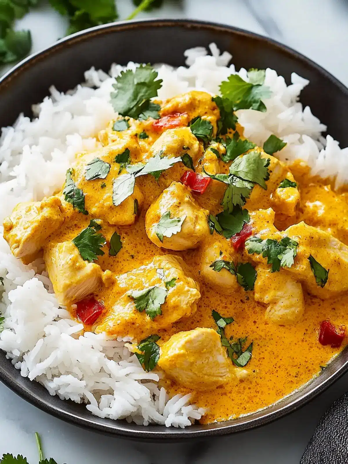 Coconut Curry Chicken: A Quick and Creamy Comfort Meal 4 Coconut Curry Chicken