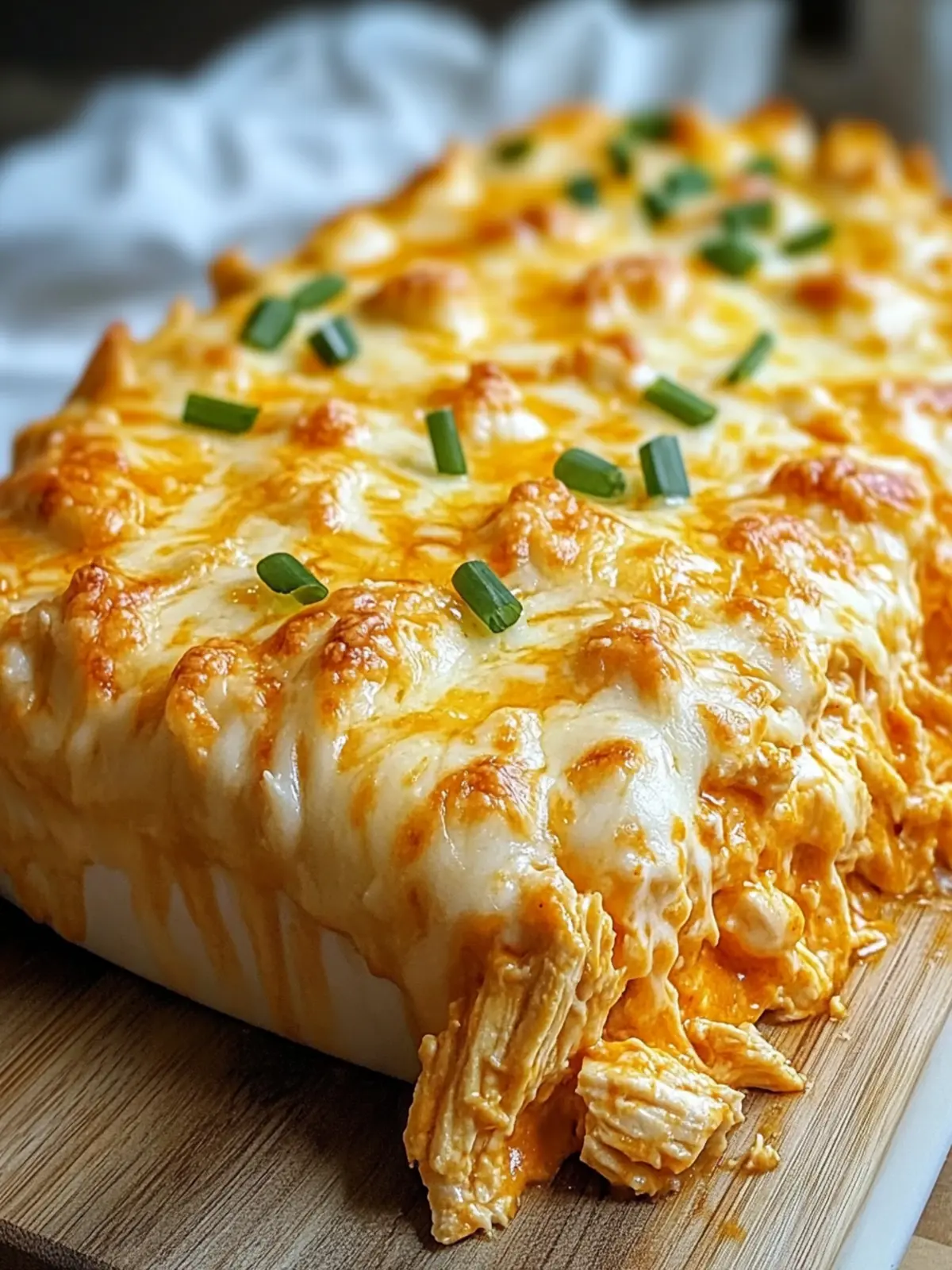 Buffalo Chicken Cheese Bake: Quick Delight for Gatherings 2 Buffalo Chicken Cheese Bake