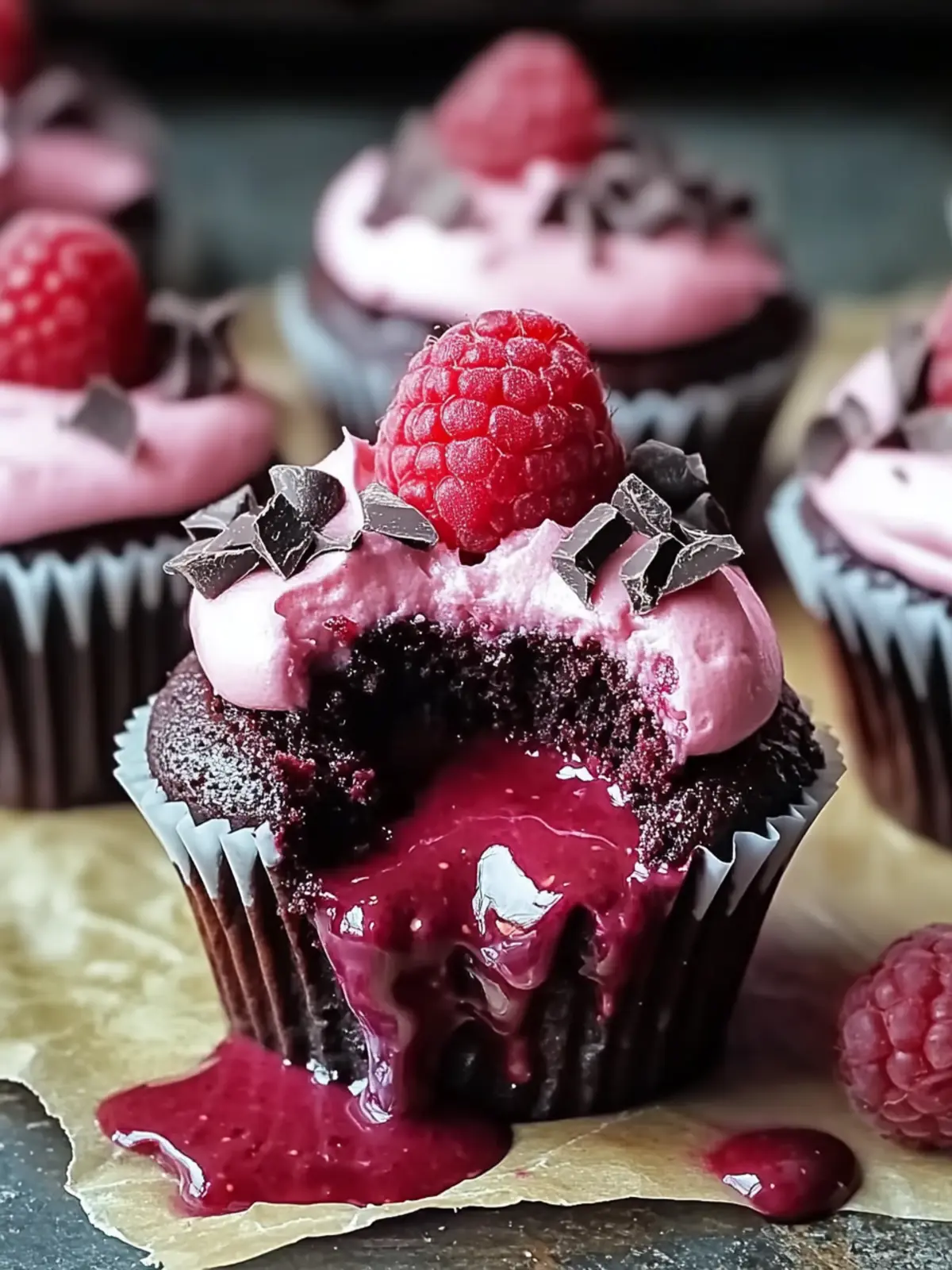 Decadent Raspberry Chocolate Lava Cupcakes You’ll Adore Tonight 5 Decadent Raspberry Chocolate Lava Cupcakes You’ll Adore