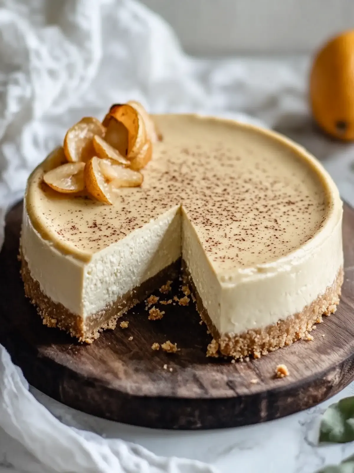 Decadent Vanilla Bean Brown Butter Cheesecake to Impress 4 Vanilla Bean Brown Butter Cheesecake