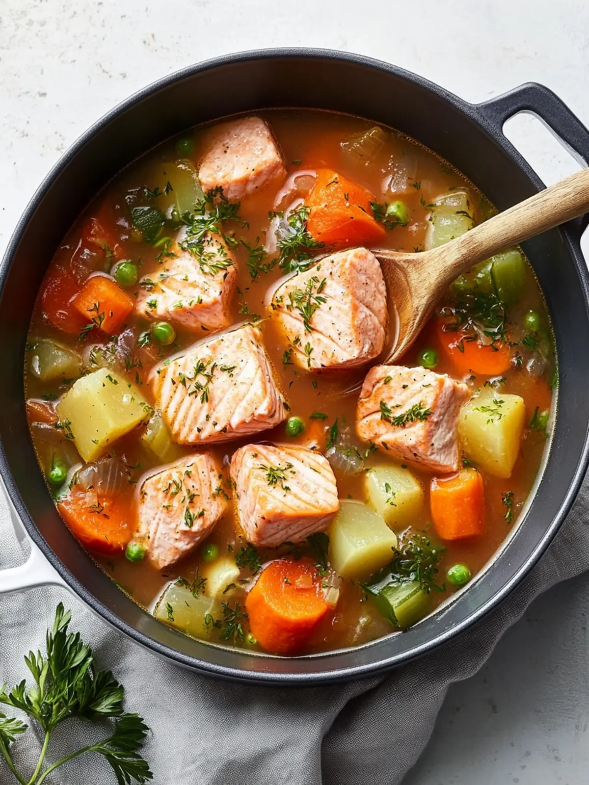 Cozy Salmon Stew: Your New Favorite Comfort Food Recipe 3 Salmon Stew