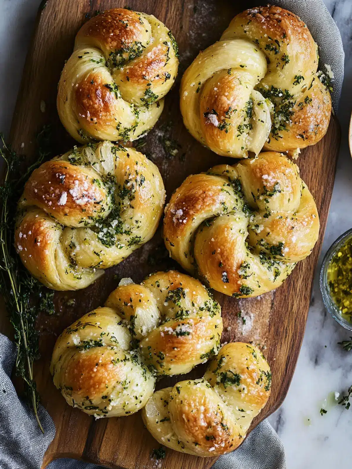Garlic Knots: Quick and Irresistible Appetizer Bliss 2 Garlic Knots
