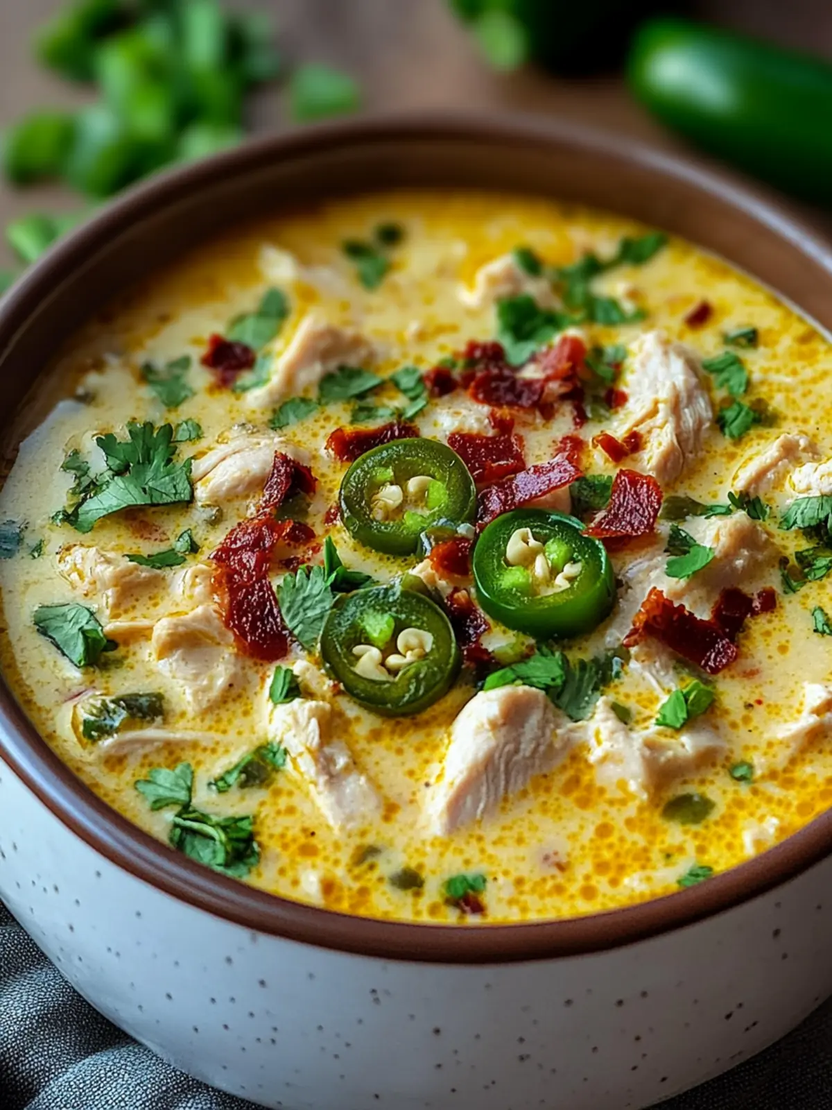 Creamy Spicy Jalapeno Popper Chicken Soup Your New Favorite Comfort Dish 2 Creamy Spicy Jalapeno Popper Chicken Soup