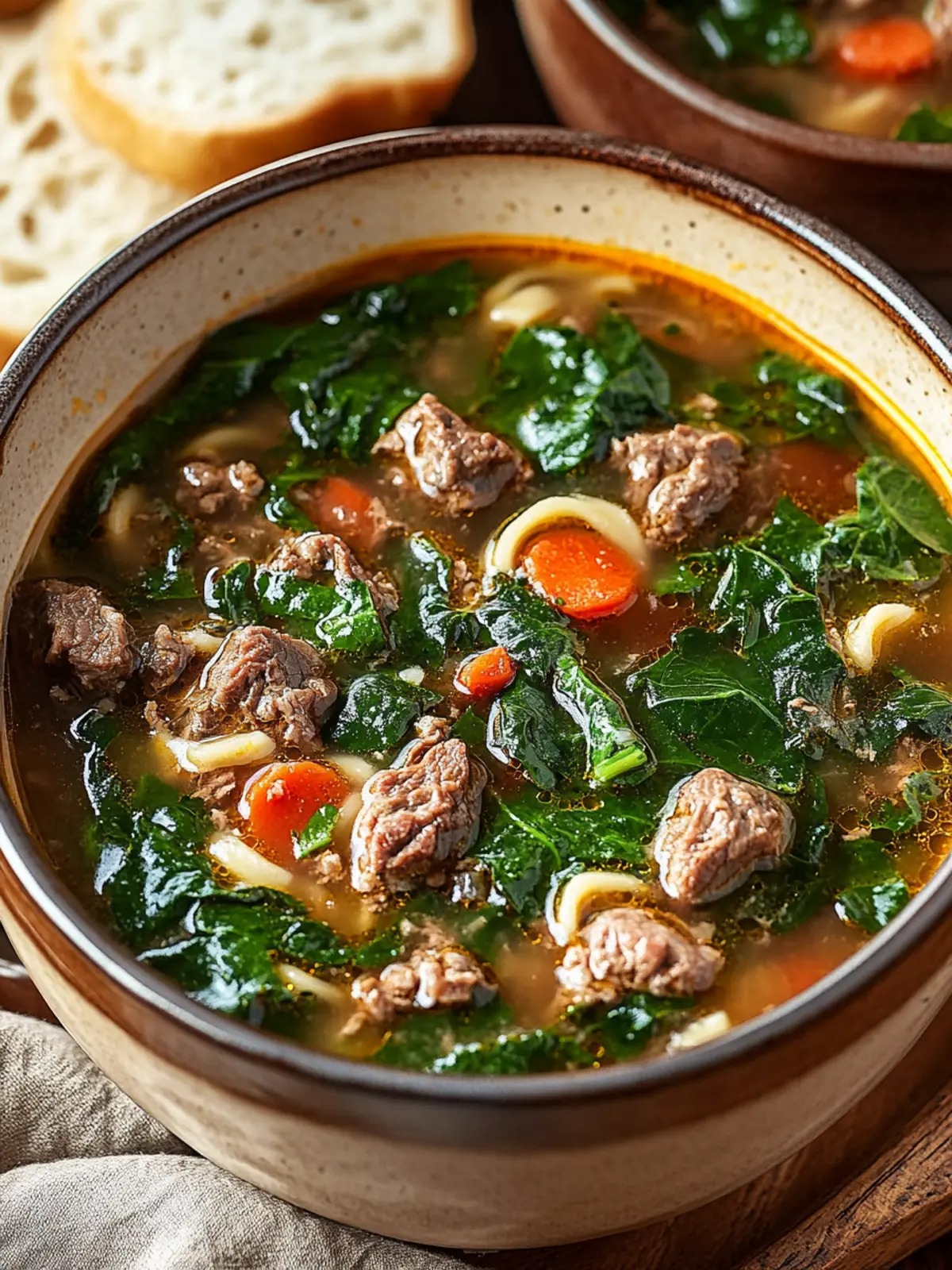 Spinach Beef Soup That Warms Your Soul Every Time 5 Spinach Beef Soup