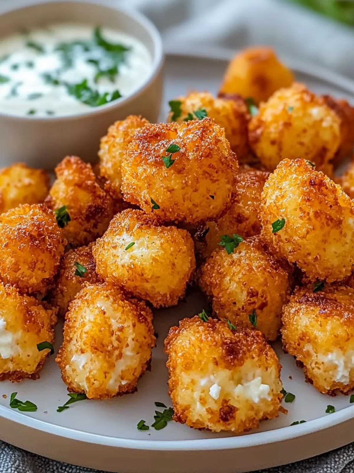Crispy Air Fryer Cottage Cheese Tots – Your New Snack Obsession 5 Air Fryer Cottage Cheese Tots