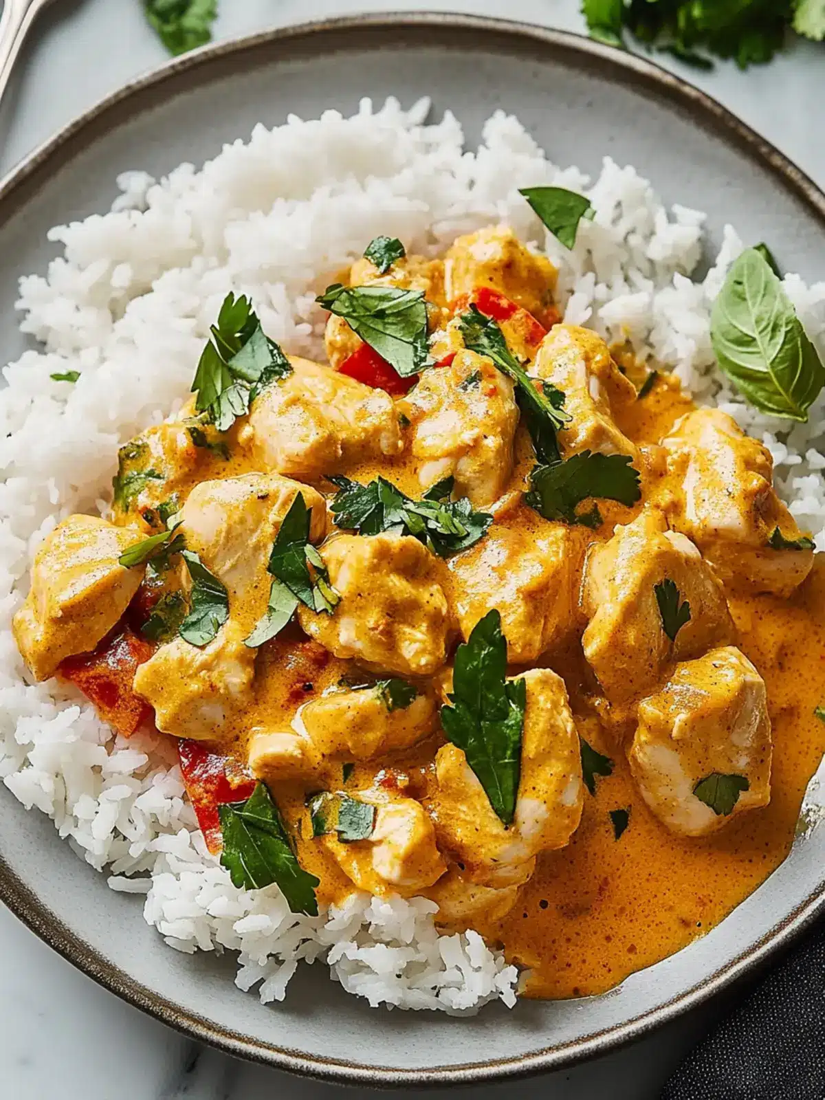 Coconut Curry Chicken: A Quick and Creamy Comfort Meal 2 Coconut Curry Chicken