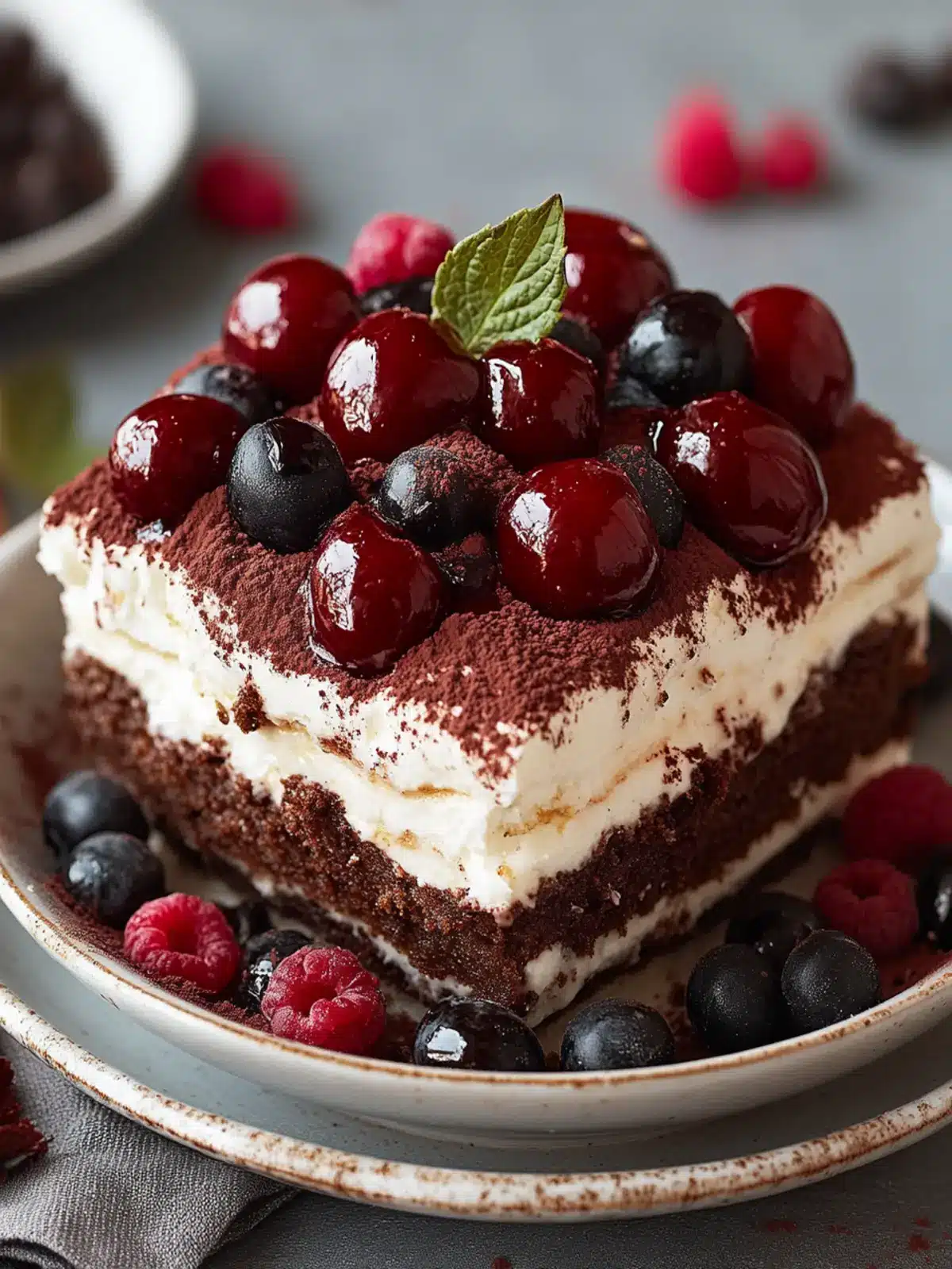 Black Forest Tiramisu: A Decadent Twist on Classic Dessert 5 Black Forest Tiramisu