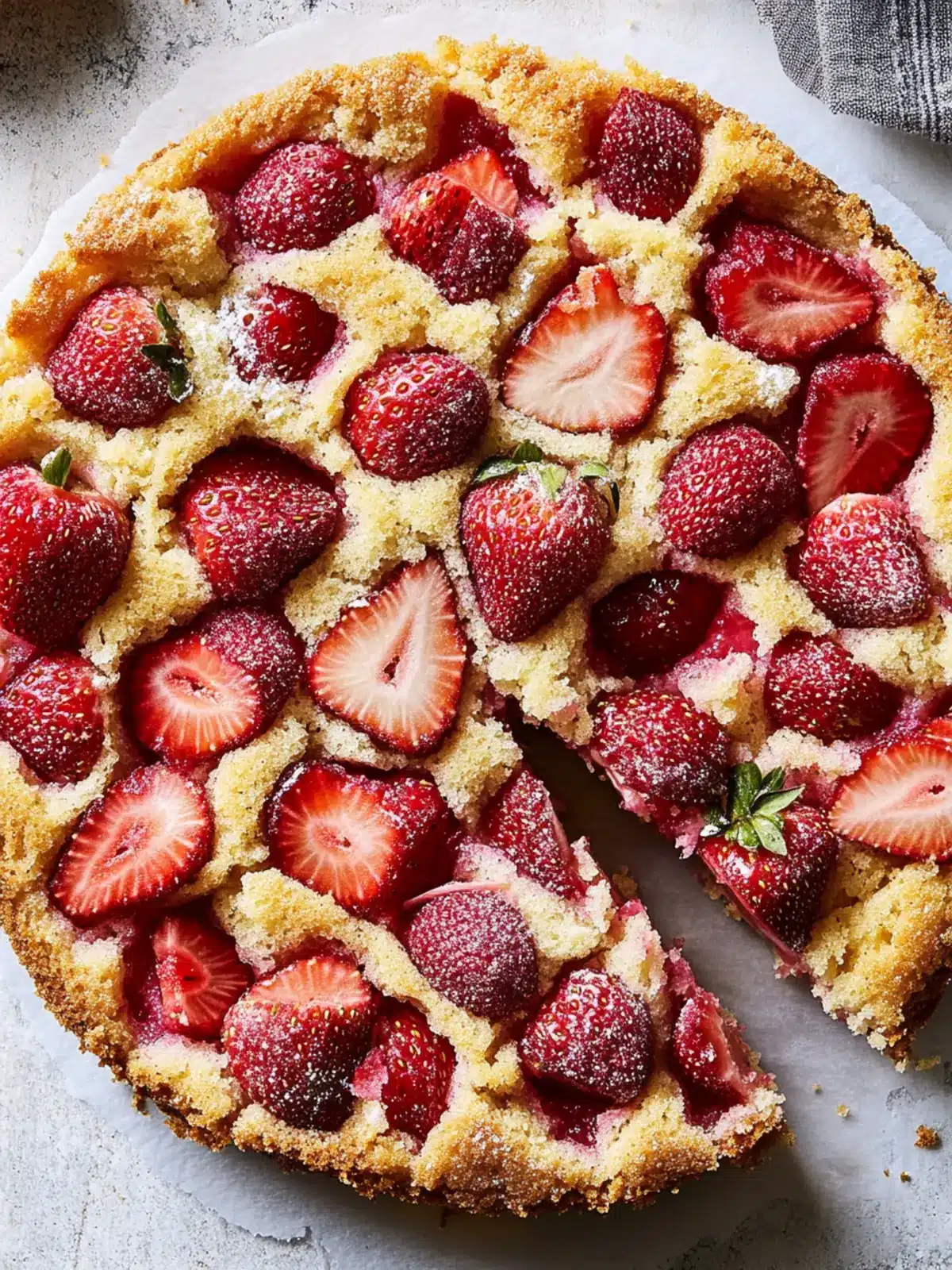 Irresistible Strawberry-Rhubarb Breakfast Cake to Brighten Mornings 5 Strawberry-Rhubarb Breakfast Cake