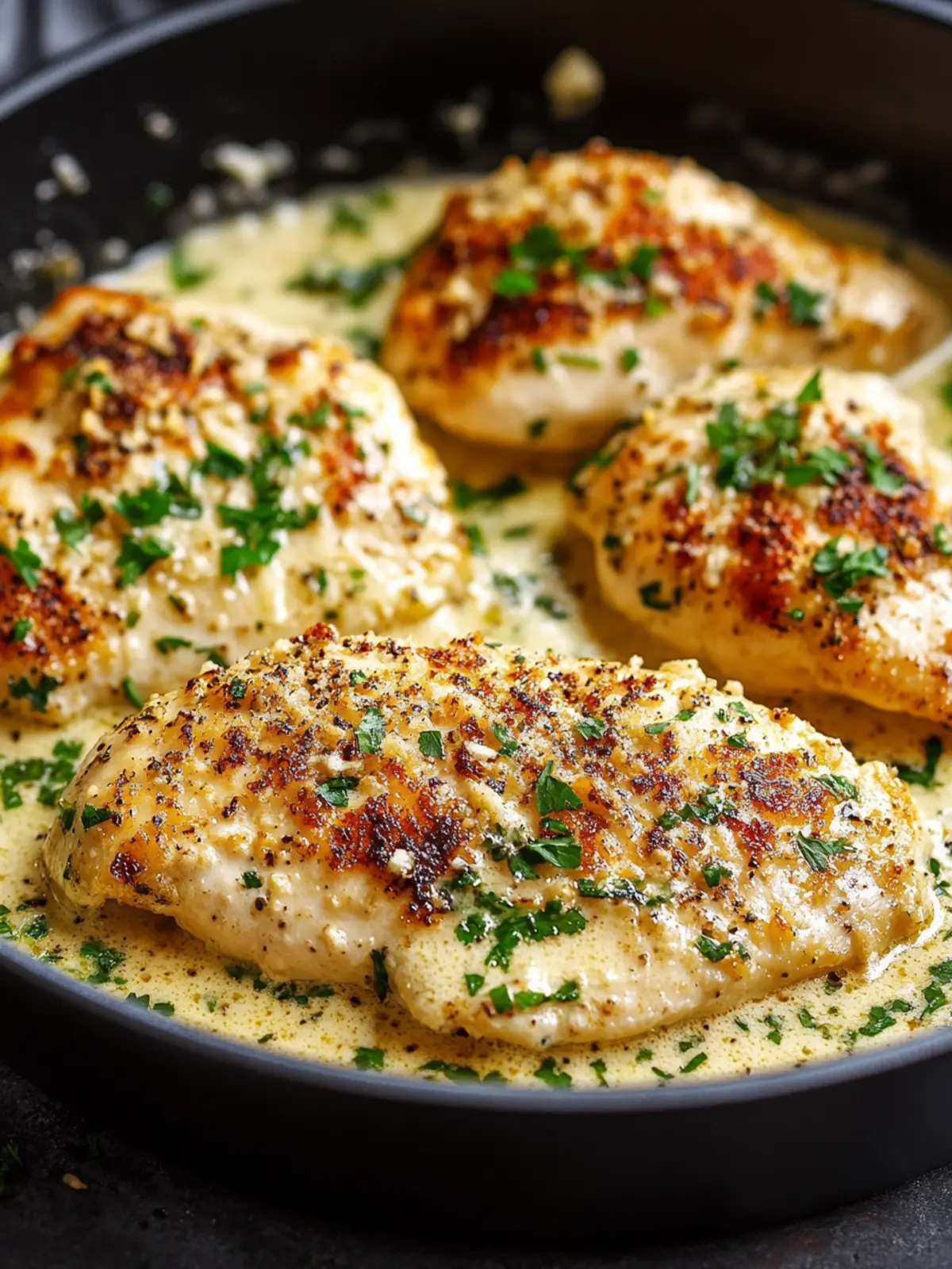 Creamy Garlic Parmesan Chicken That Will Steal Your Heart 3 Creamy Garlic Parmesan Chicken