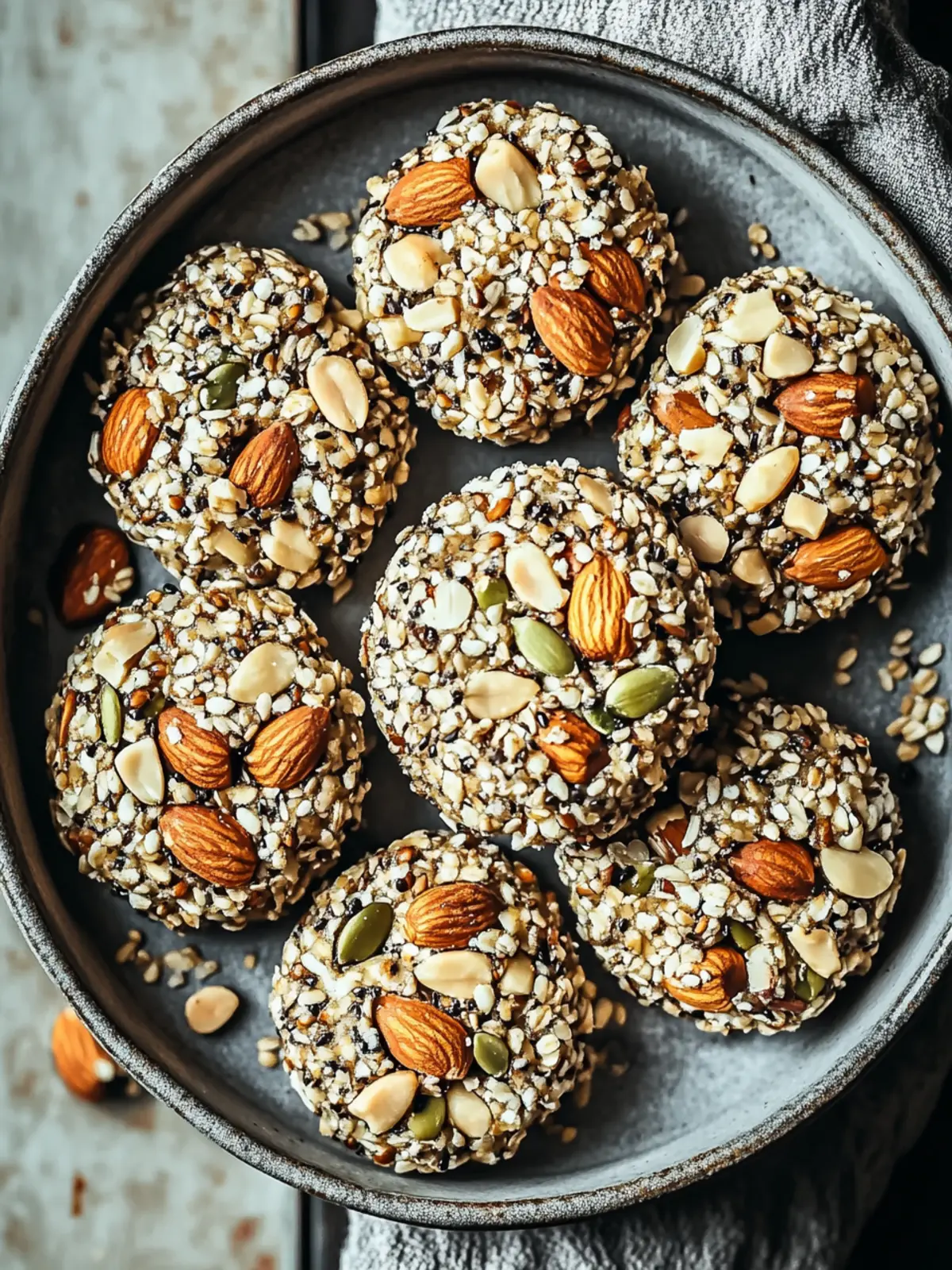 Deliciously Crunchy Nut & Seed Rounds for Guilt-Free Snacking 5 Crunchy Nut & Seed Rounds